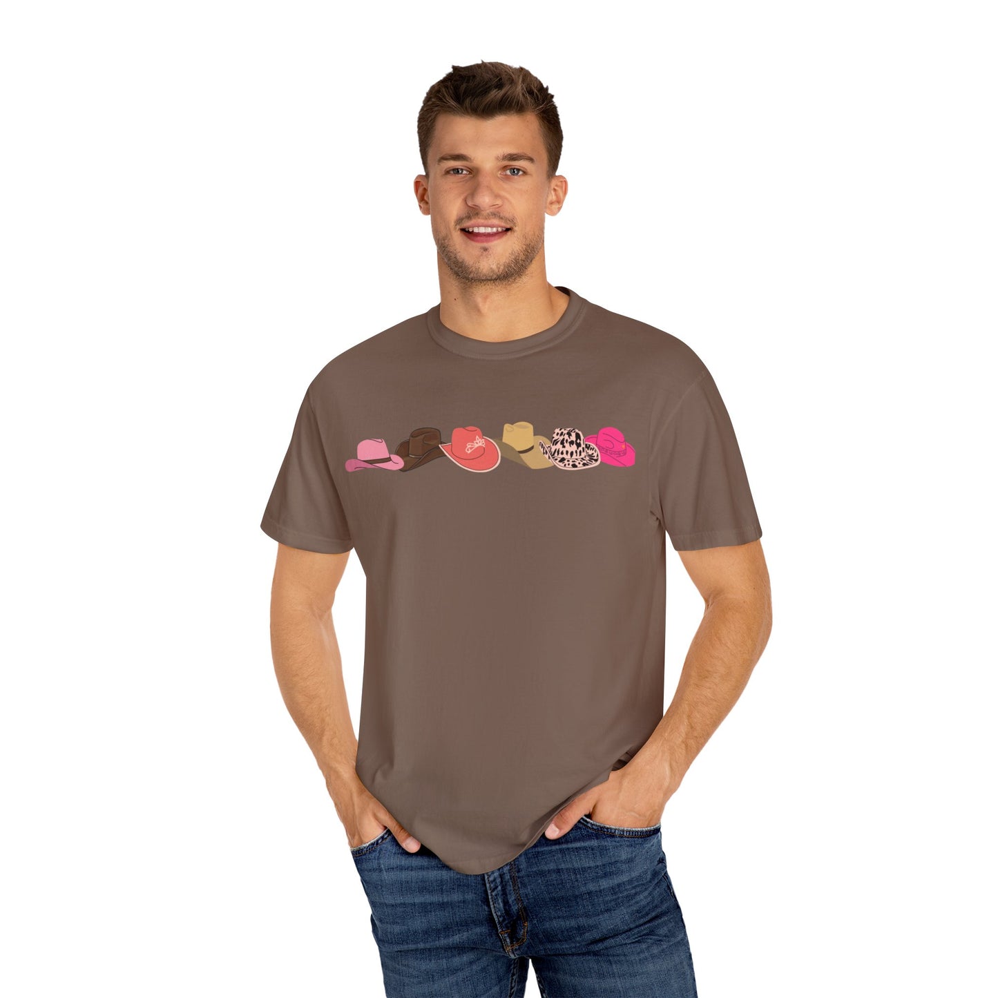 Cowgirl Hats- Comfort Colors T-shirt