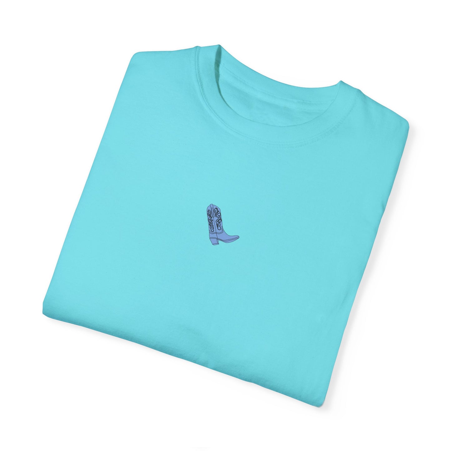 Blue Boot- Comfort Colors T-shirt