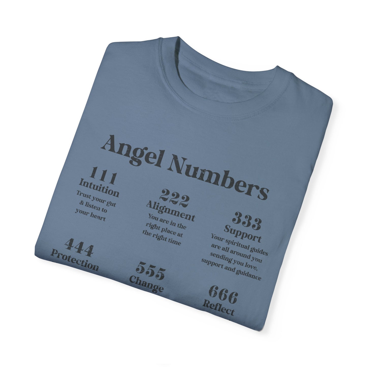 Angel Numbers- Comfort Colors T-shirt