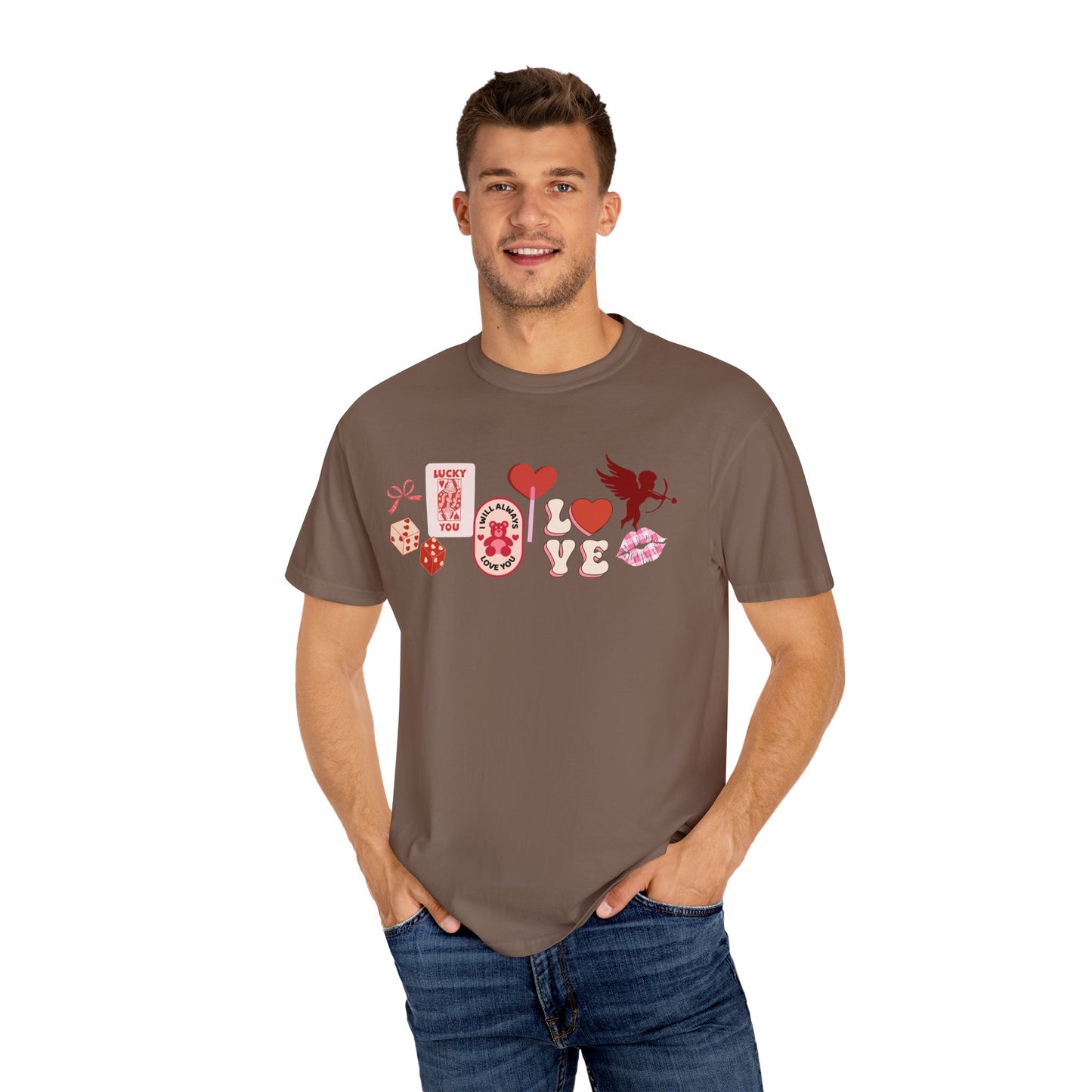 Cupid Collage- Comfort Colors T-shirt