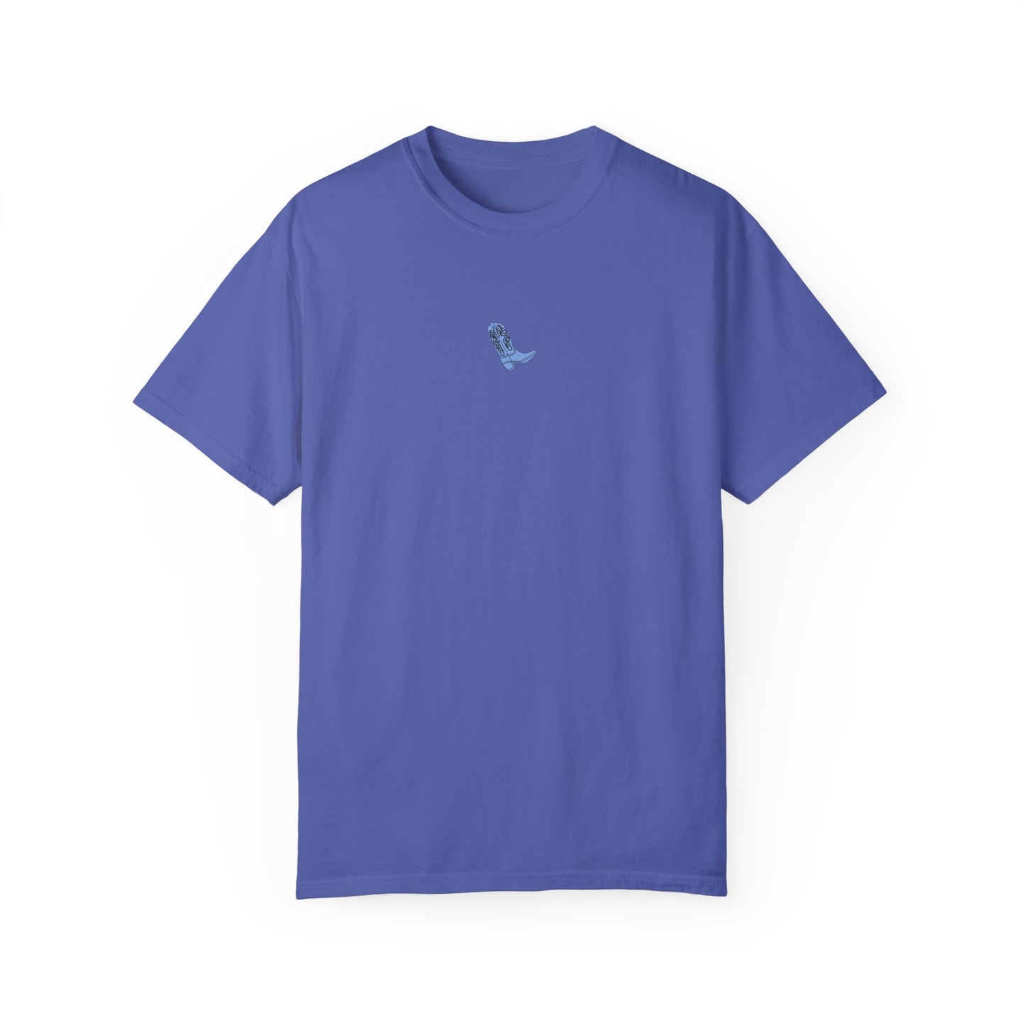 Blue Boot- Comfort Colors T-shirt