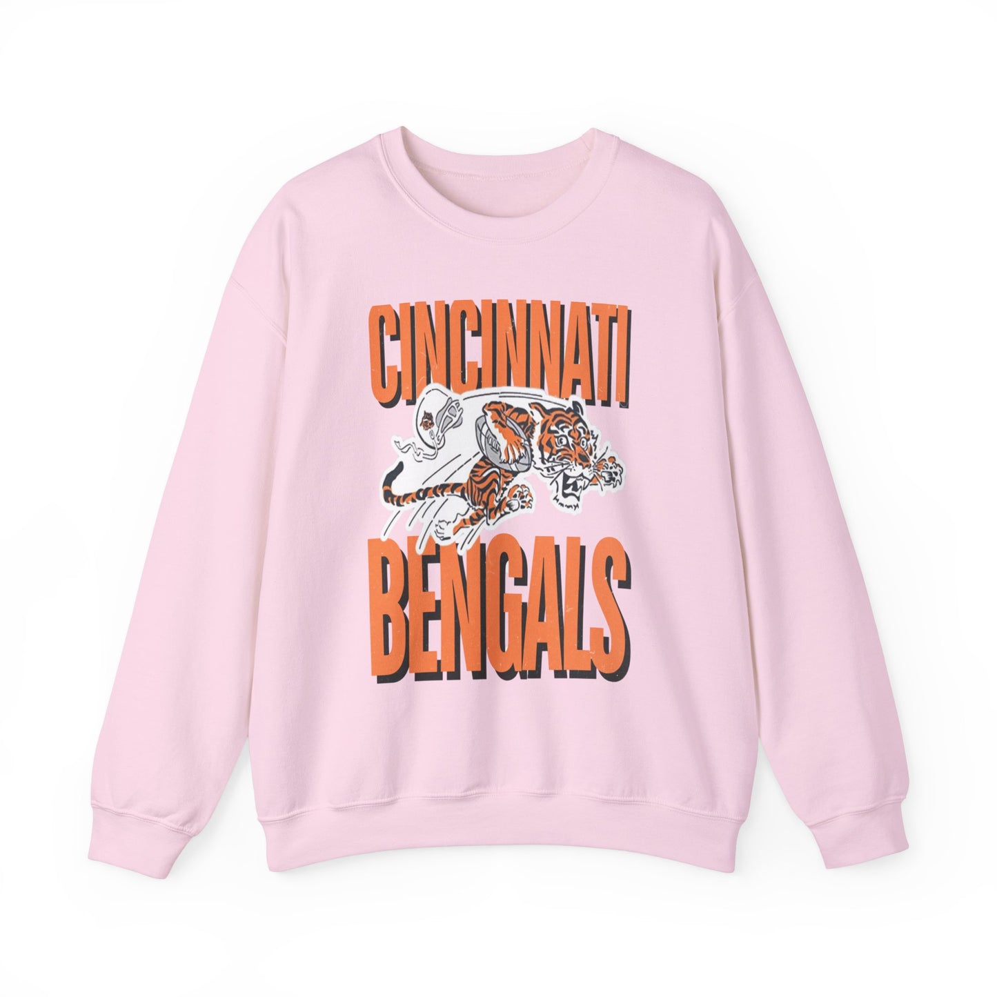 Bengals Vintage Mascot #2- Crewneck Sweatshirt