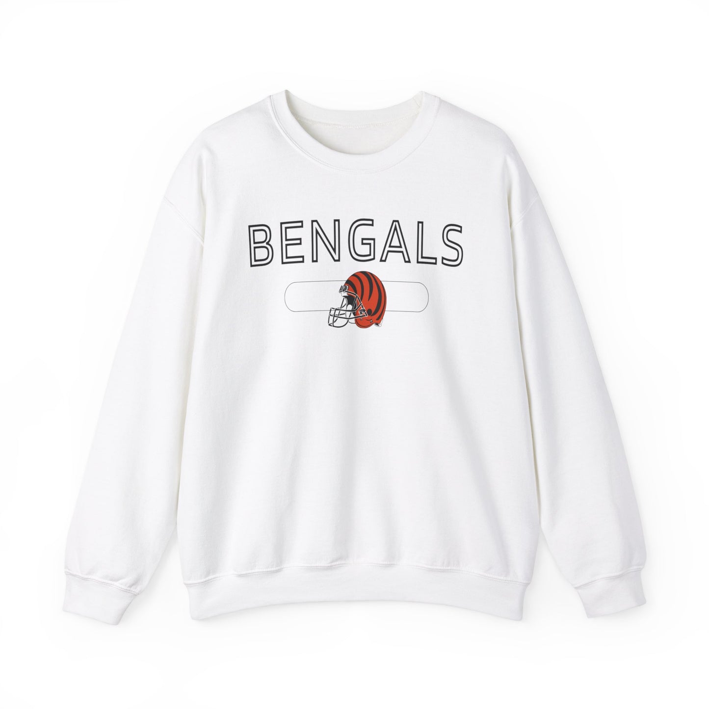 Bengals Helmet - Crewneck Sweatshirt