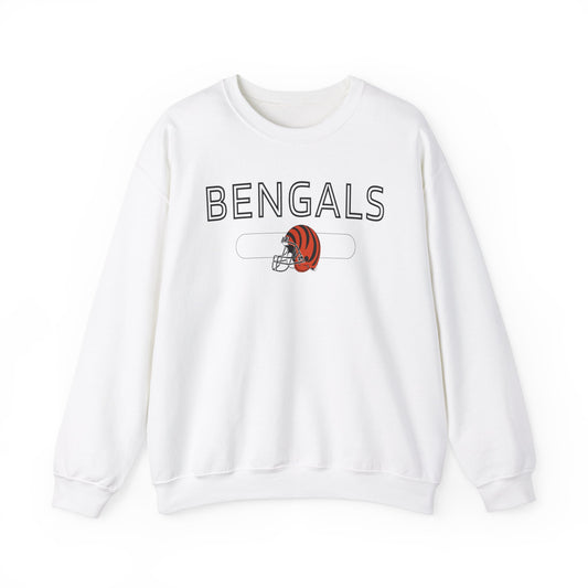 Bengals Helmet - Crewneck Sweatshirt