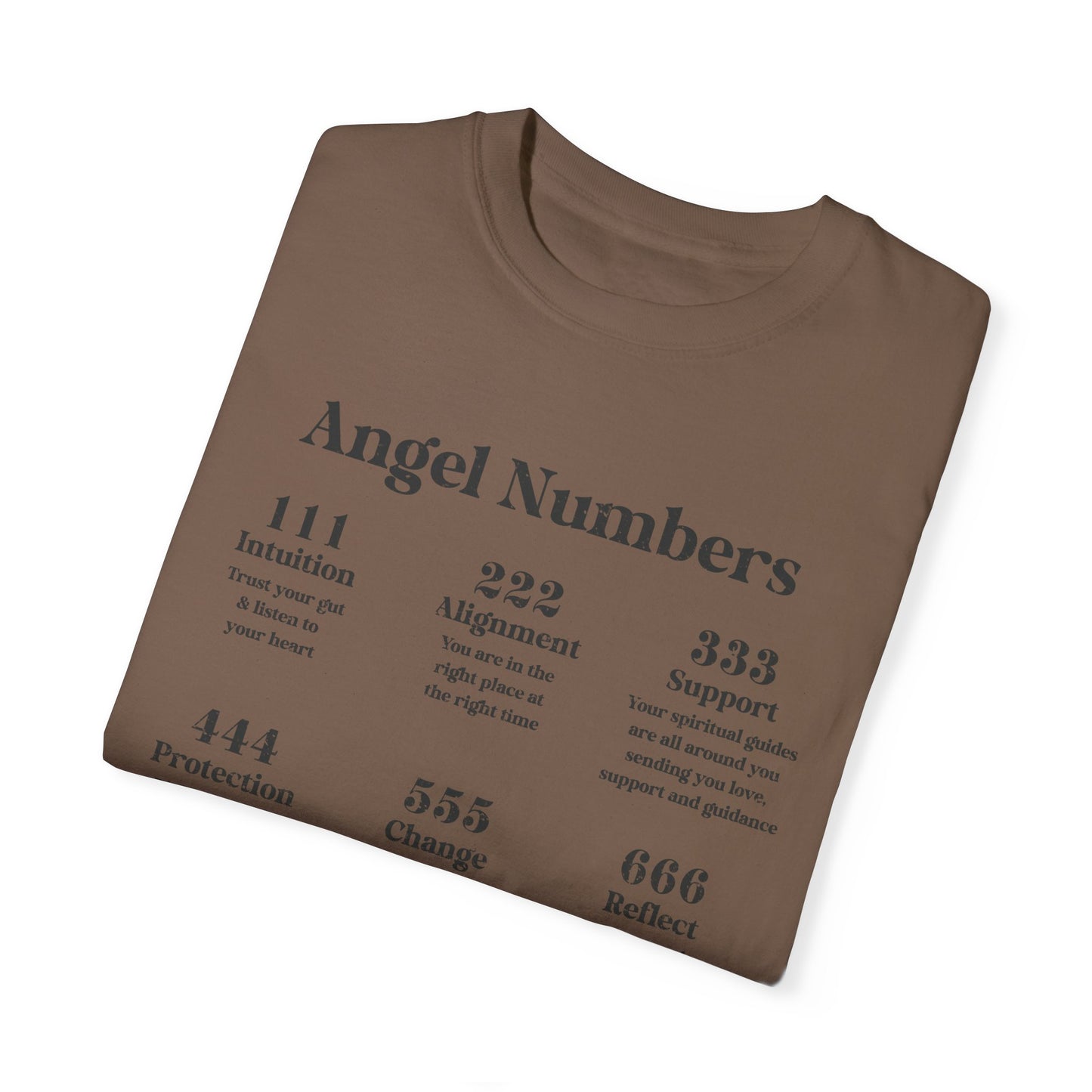 Angel Numbers- Comfort Colors T-shirt