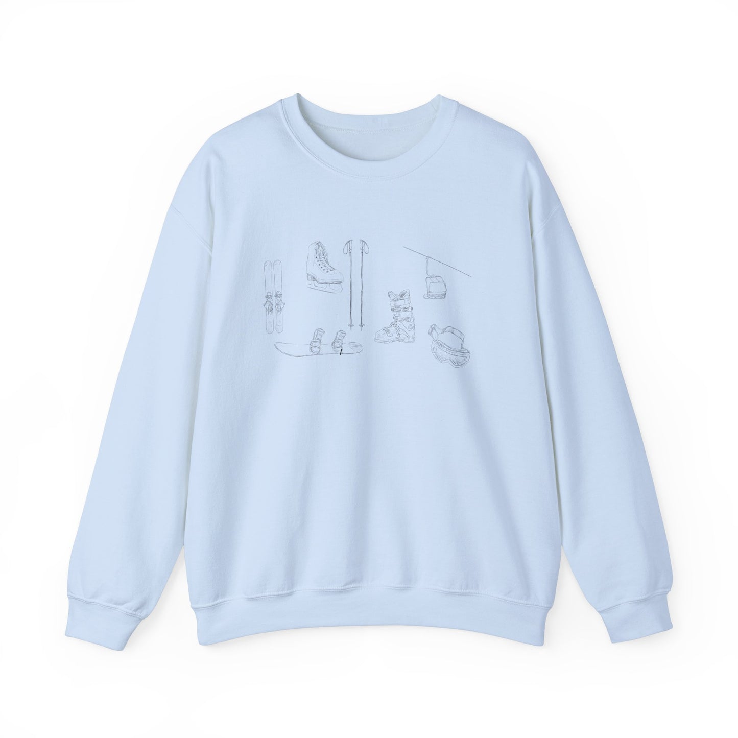 Ski Club Unisex Crewneck Sweatshirt