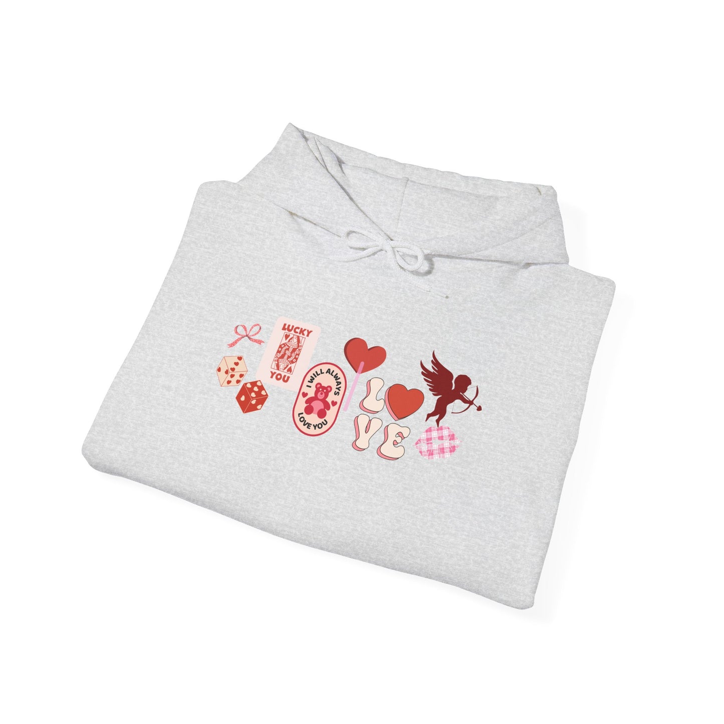 Cupid Collage - Hooded Sweatshirt