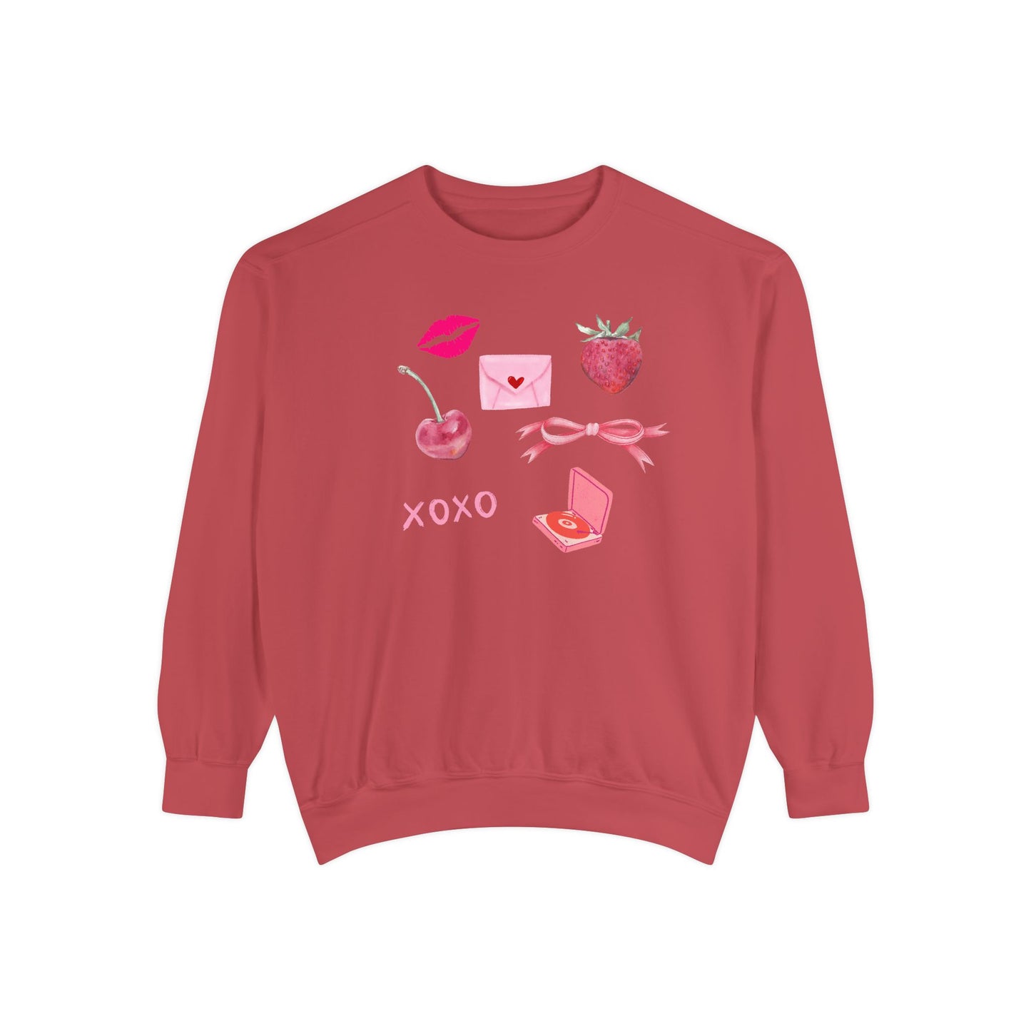 All The Pink- Comfort Colors Sweatshirt