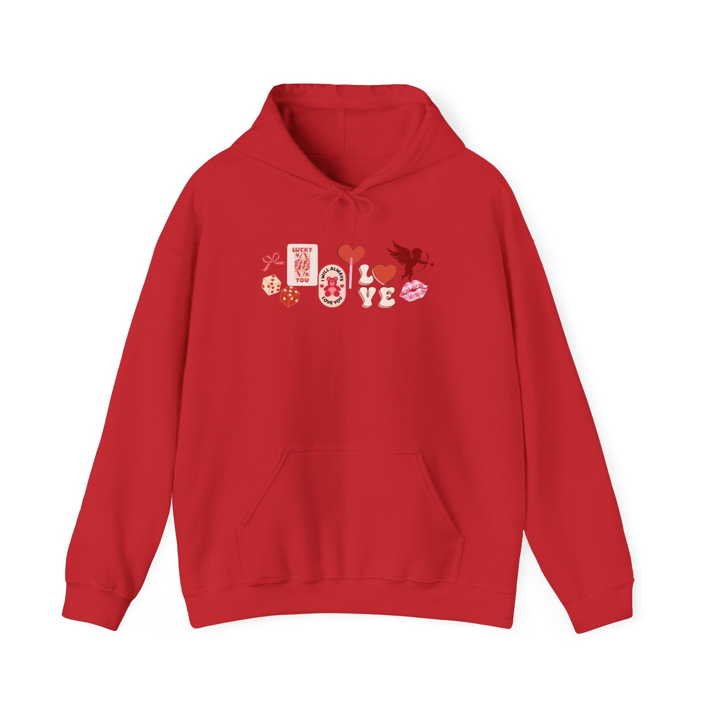 Cupid Collage - Hooded Sweatshirt