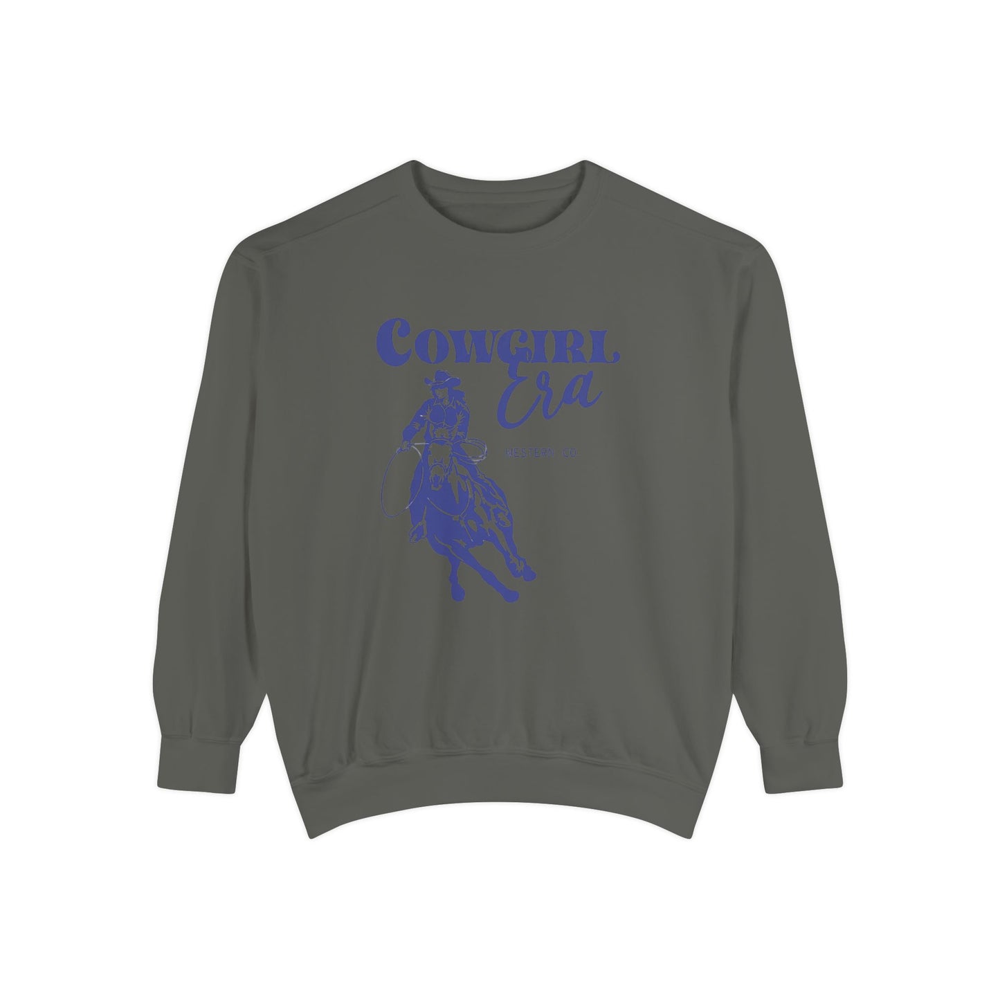 Cowgirl Era- Comfort Colors Garment-Dyed Sweatshirt