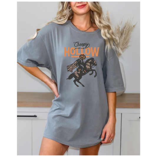 creepy hollow tshirt