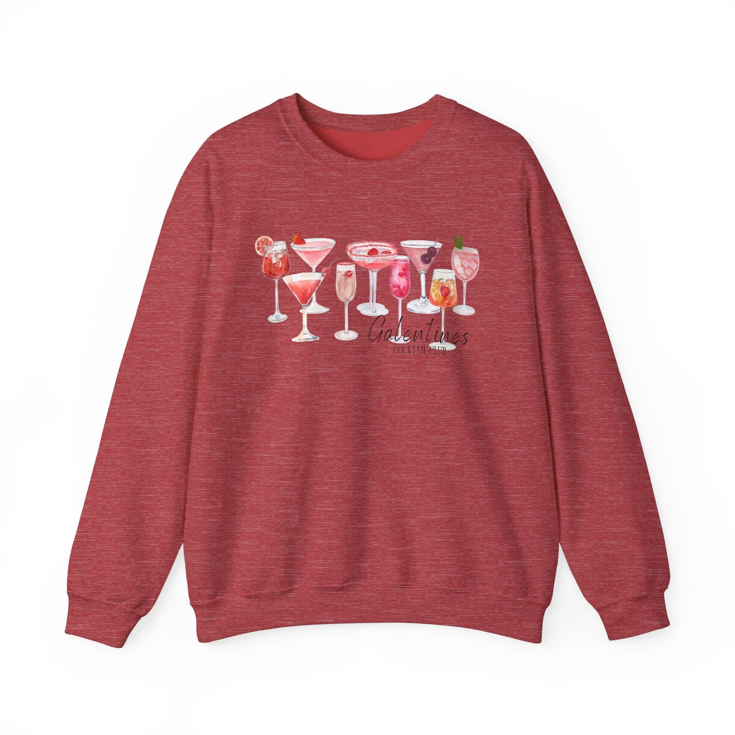 Galentines Cocktail Club - Crewneck Sweatshirt