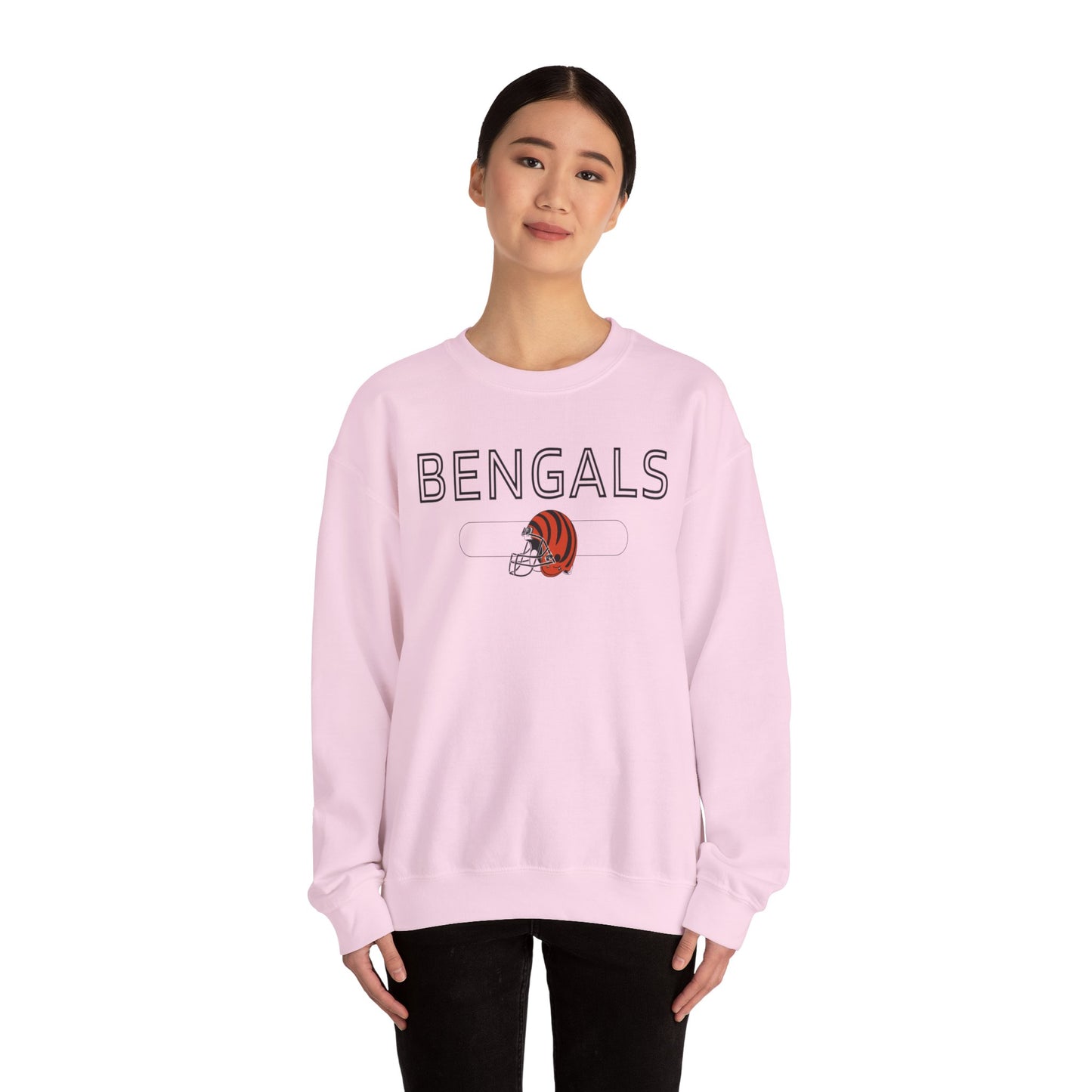 Bengals Helmet - Crewneck Sweatshirt