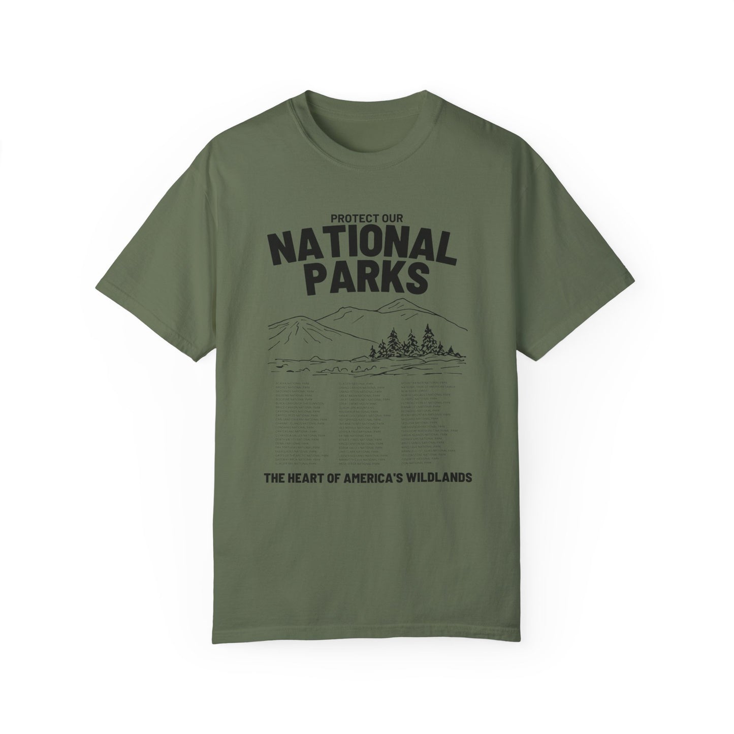 National Parks- Comfort Colors T-shirt