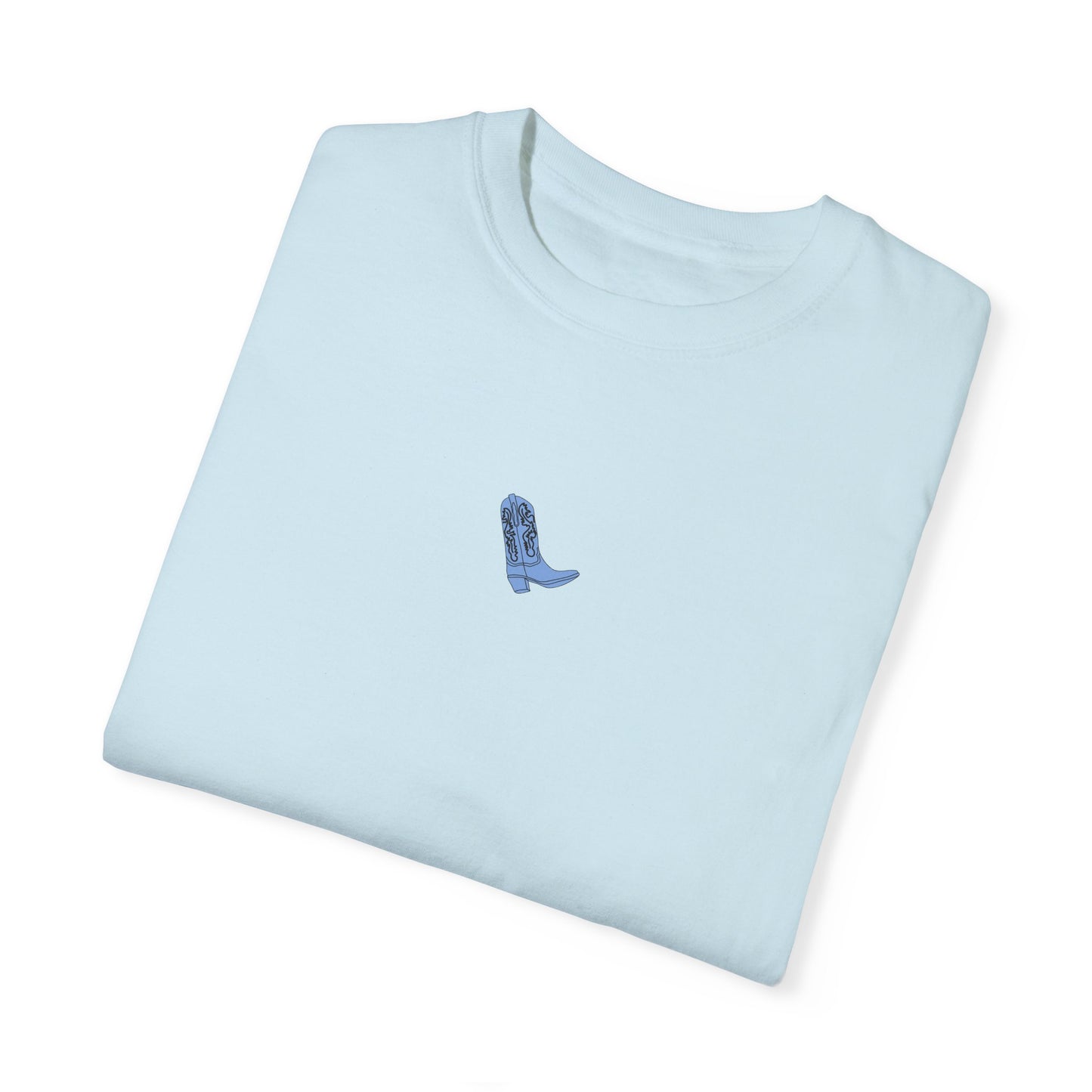 Blue Boot- Comfort Colors T-shirt