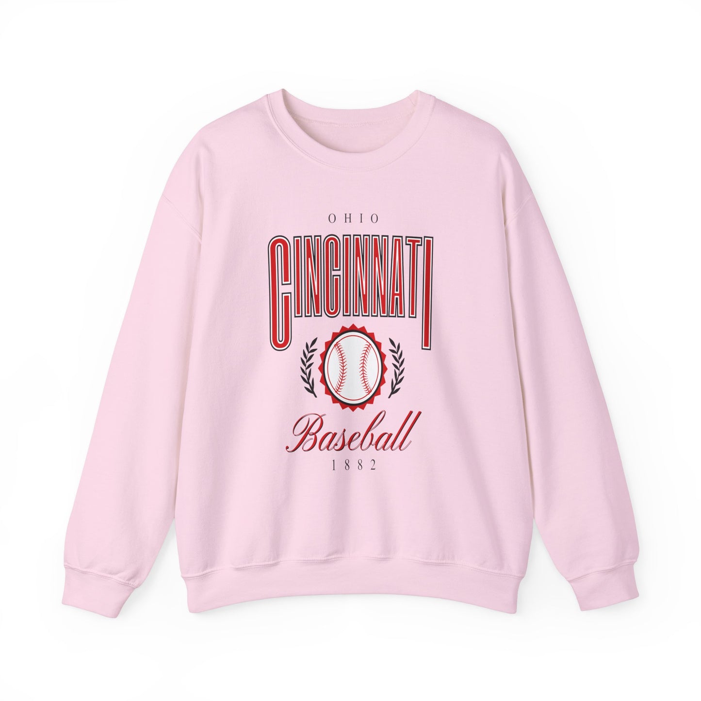 Cincinnati Baseball -Crewneck Sweatshirt