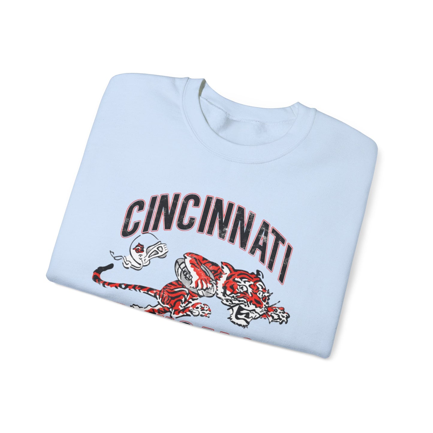 Vintage Bengals Mascot- Crewneck Sweatshirt