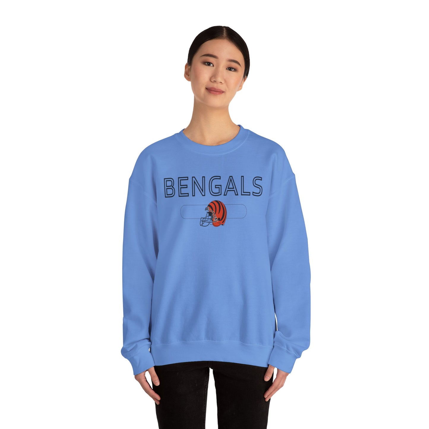 Bengals Helmet - Crewneck Sweatshirt