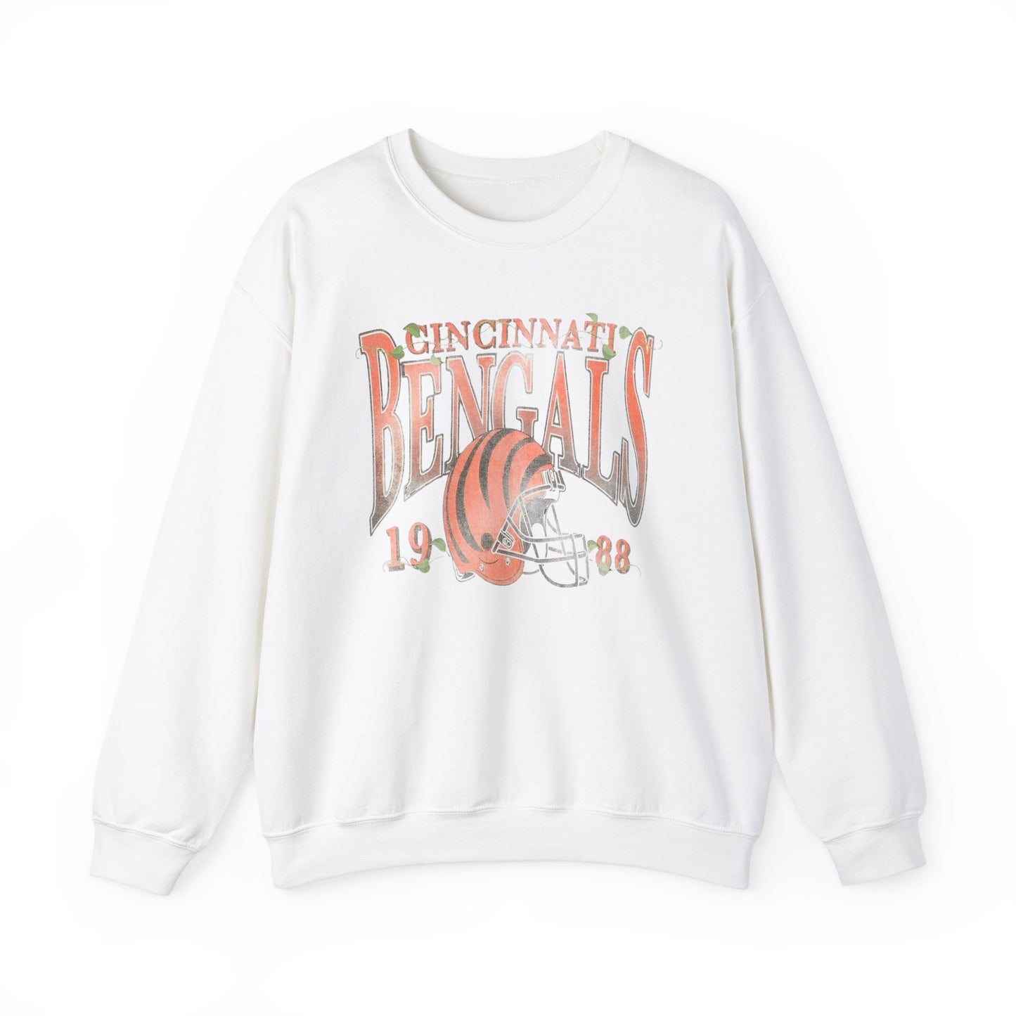 vintage bengals 1988- Crewneck Sweatshirt