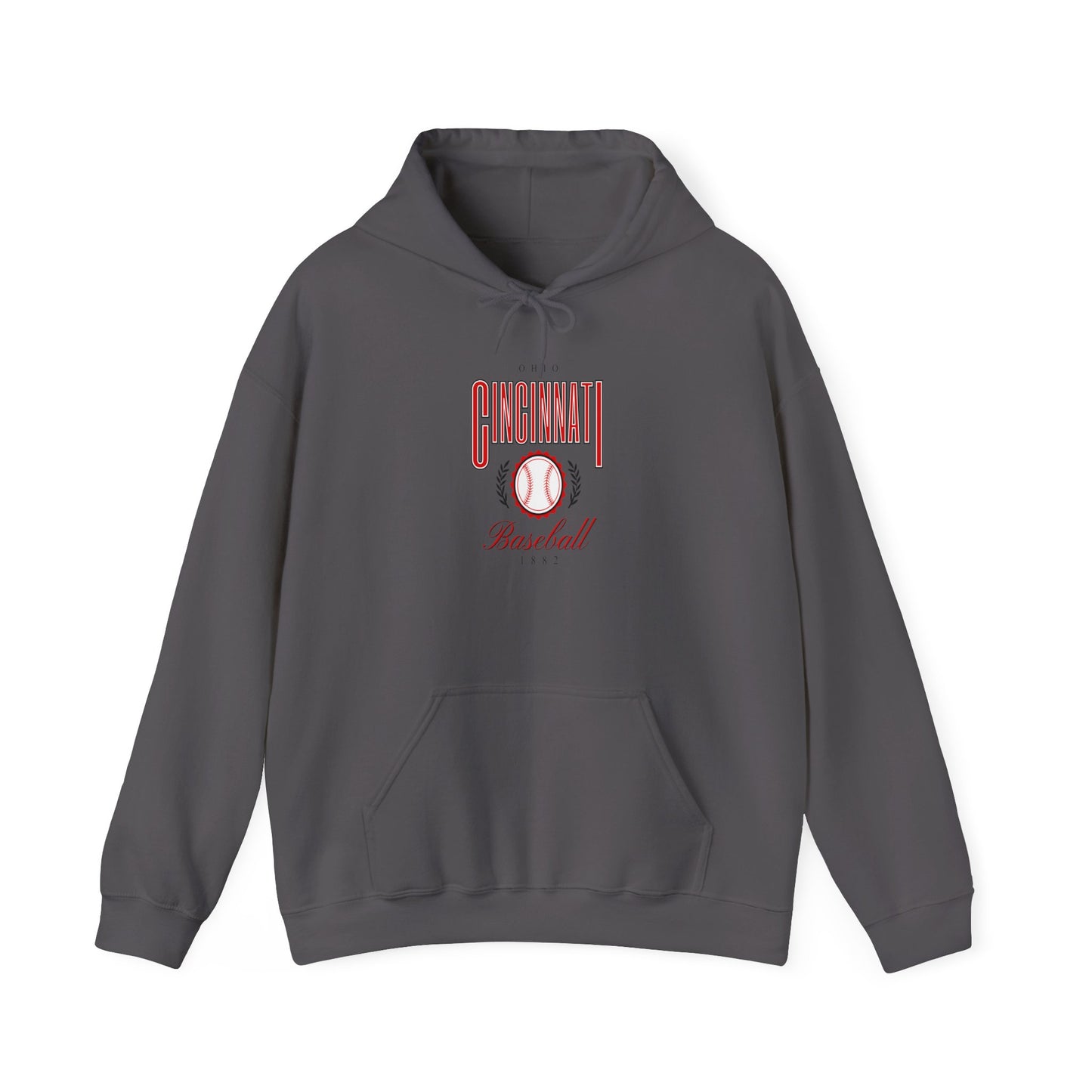 Cincinnati Baseball - Hooded Sweatshirt