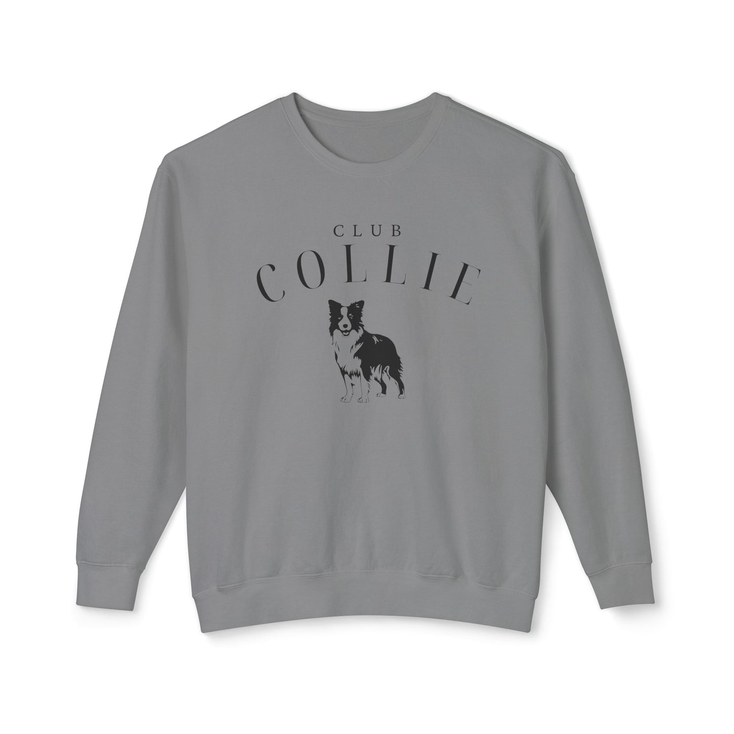 Club Collie - Lightweight Comfort Colors Crewneck Sweatshirt