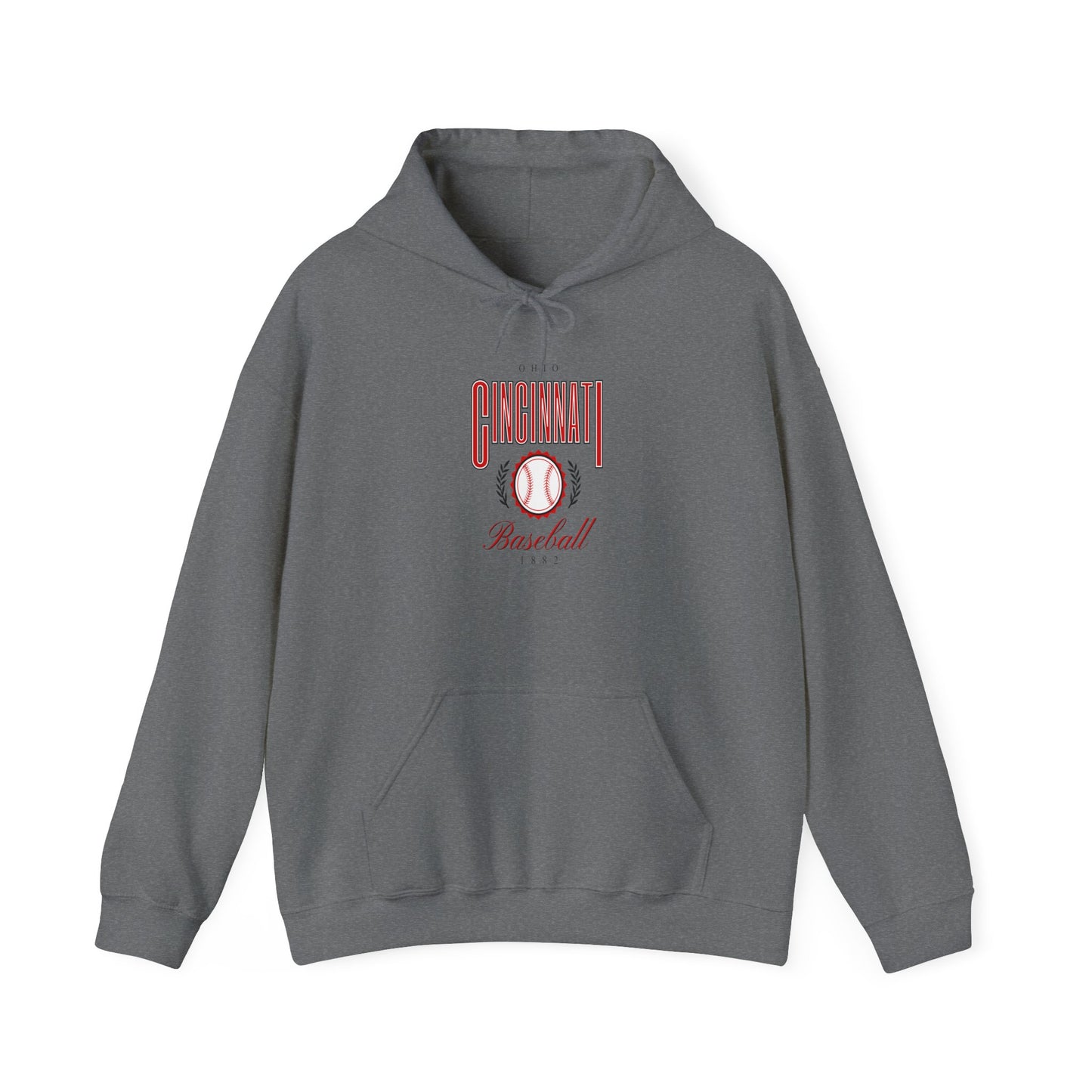 Cincinnati Baseball - Hooded Sweatshirt