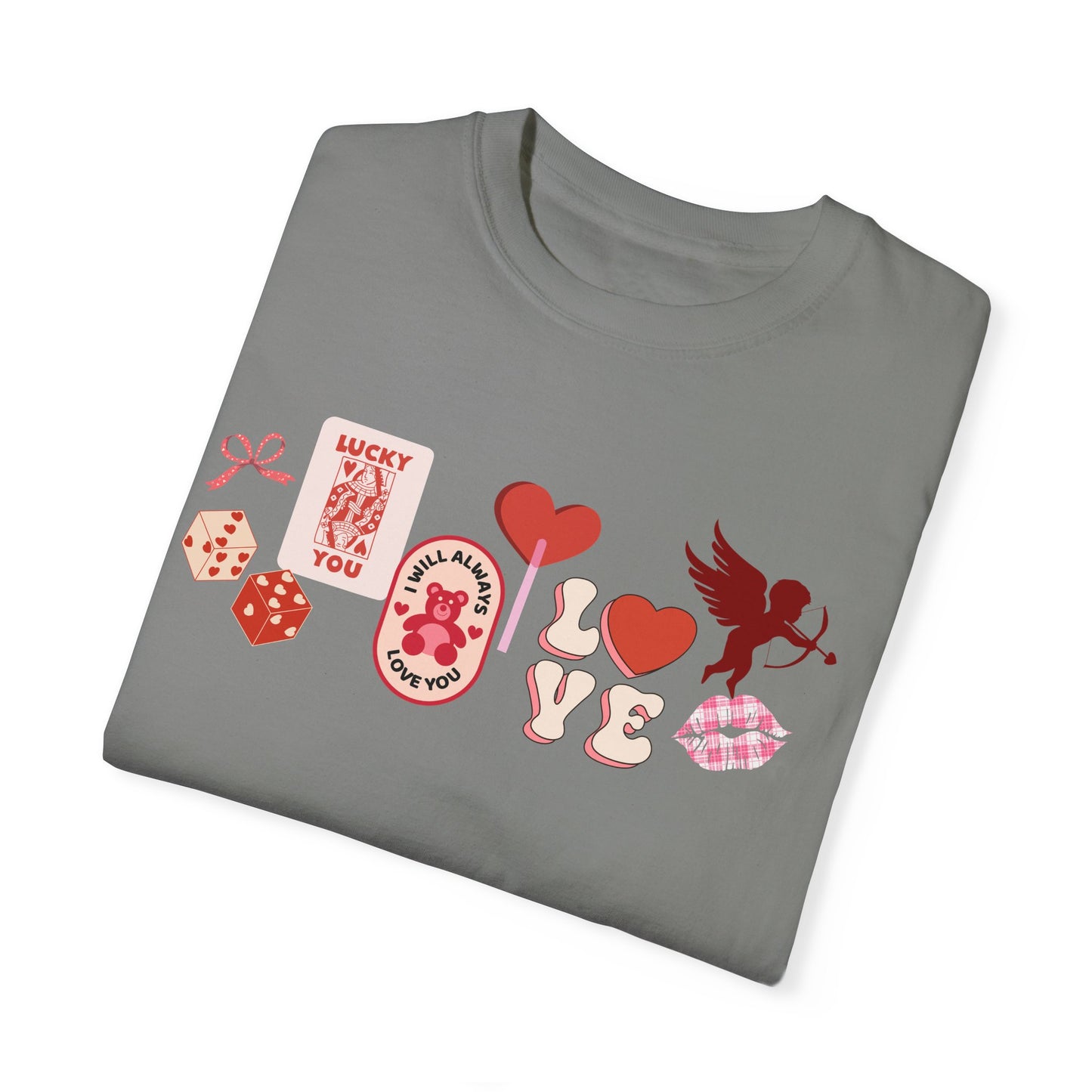 Cupid Collage- Comfort Colors T-shirt