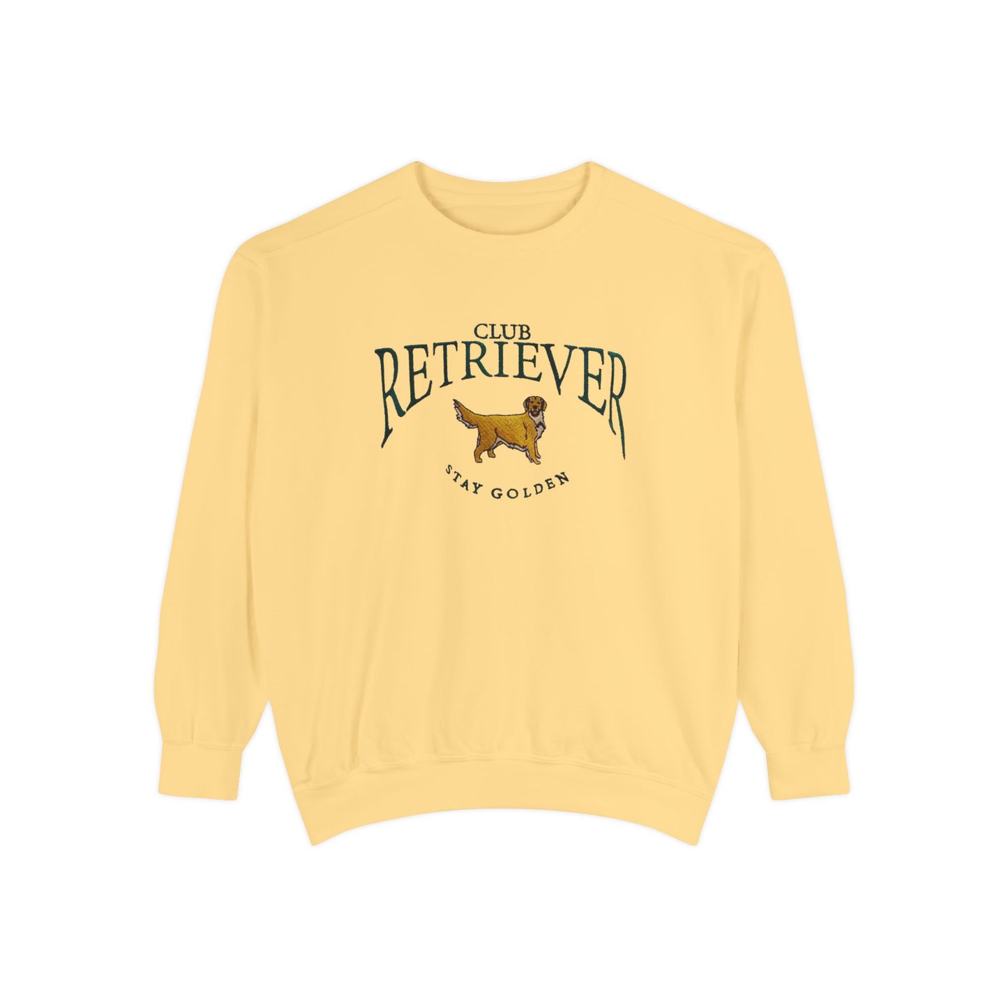 Club Retriever- Comfort Colors Garment-Dyed Sweatshirt