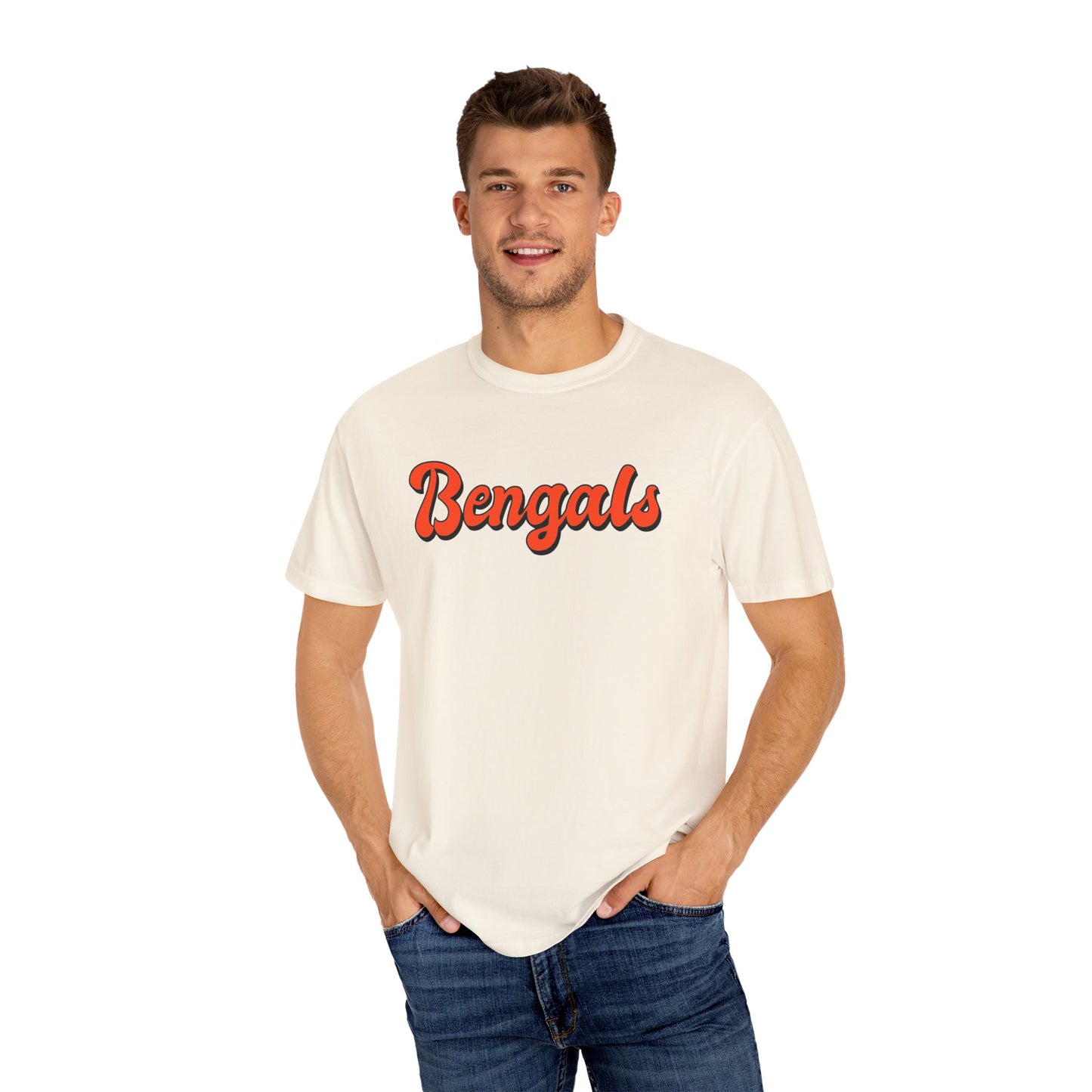 Bengals Retro- Comfort Colors T-shirt