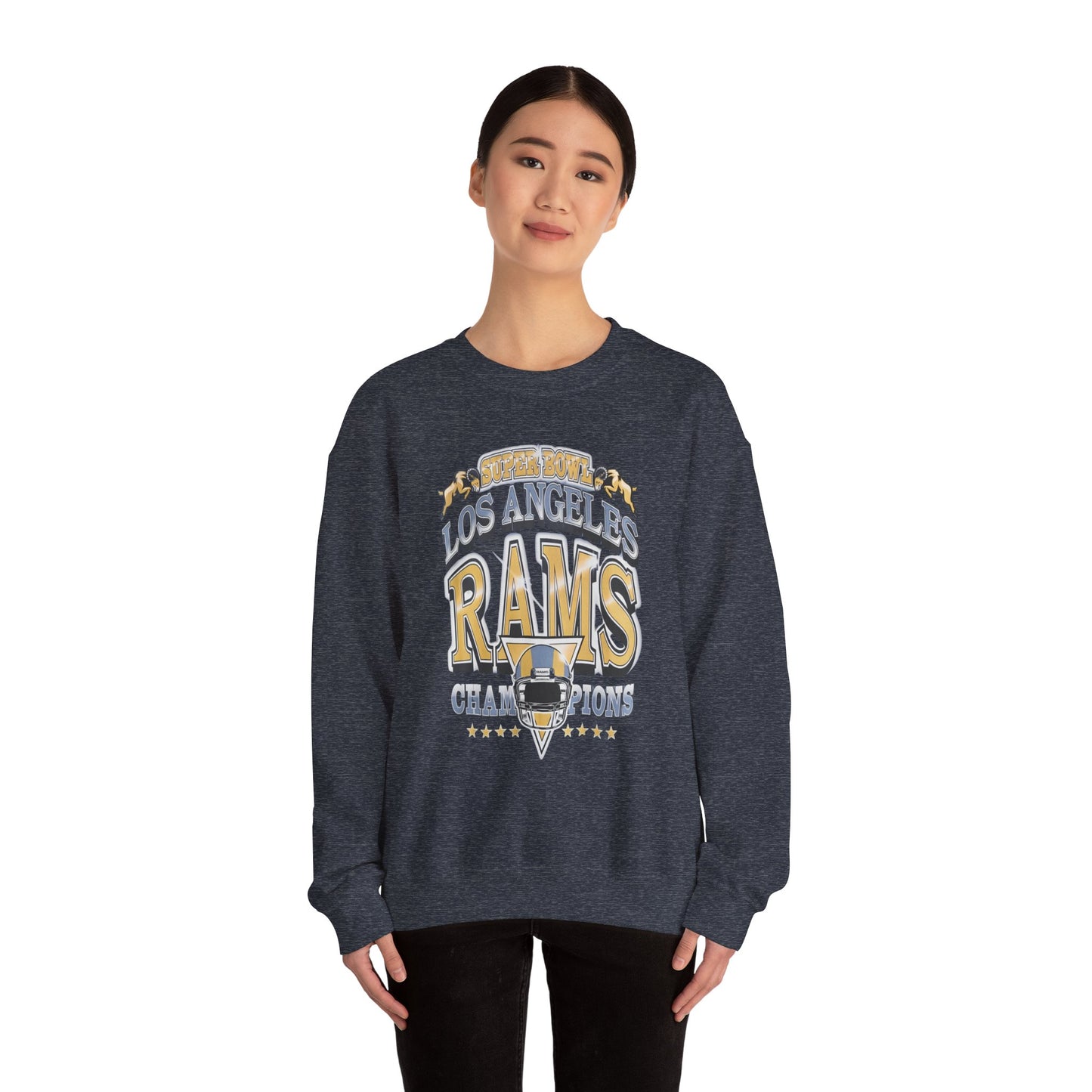 LA Rams- Crewneck Sweatshirt