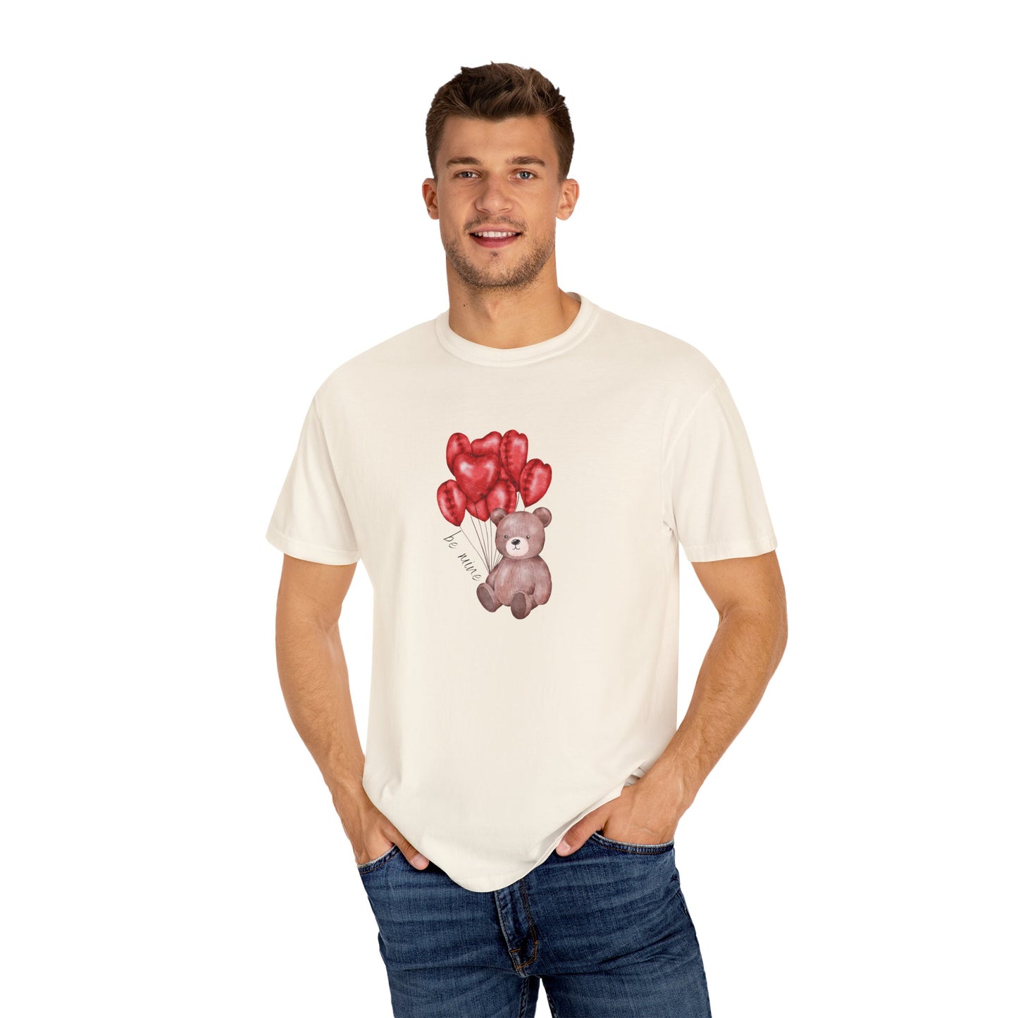 Be Mine Teddy- Comfort Colors T-shirt