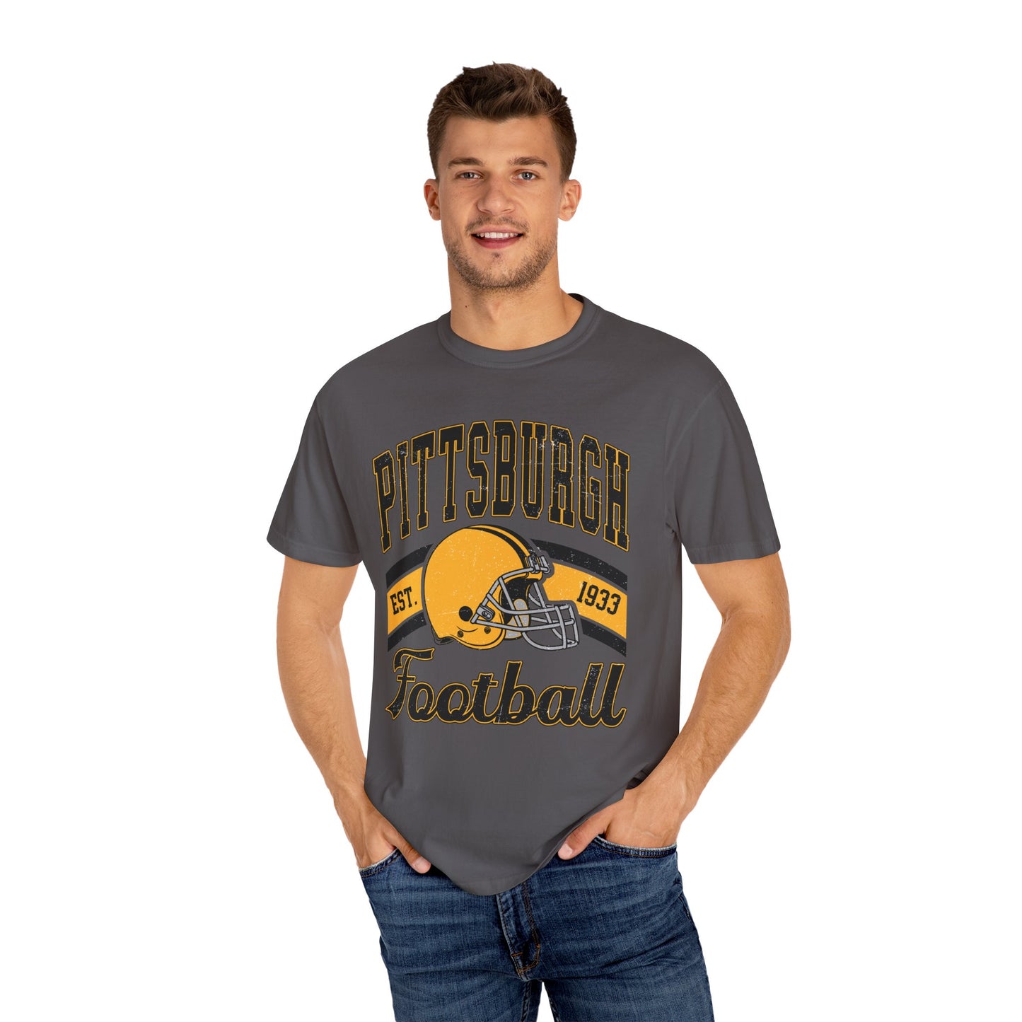 Pittsburgh Steelers- Comfort Colors T-shirt