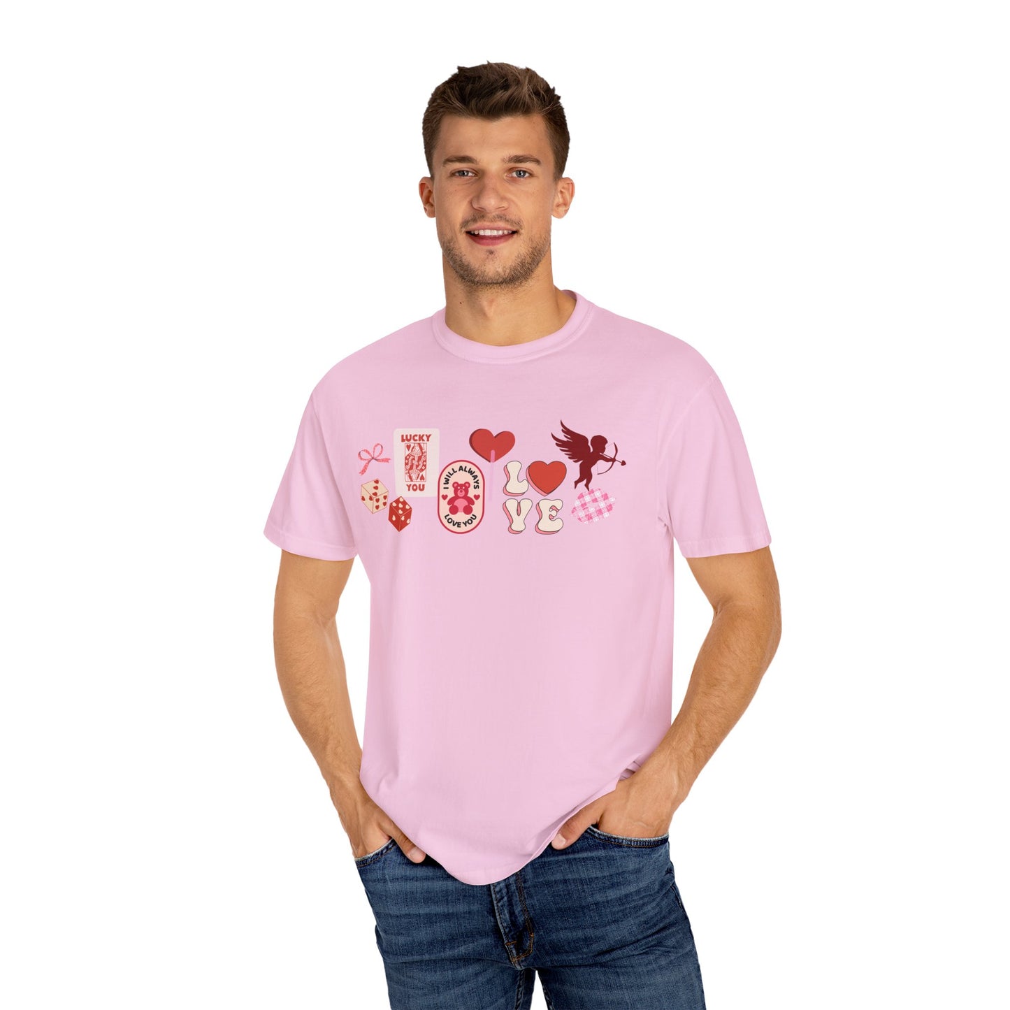 Cupid Collage- Comfort Colors T-shirt