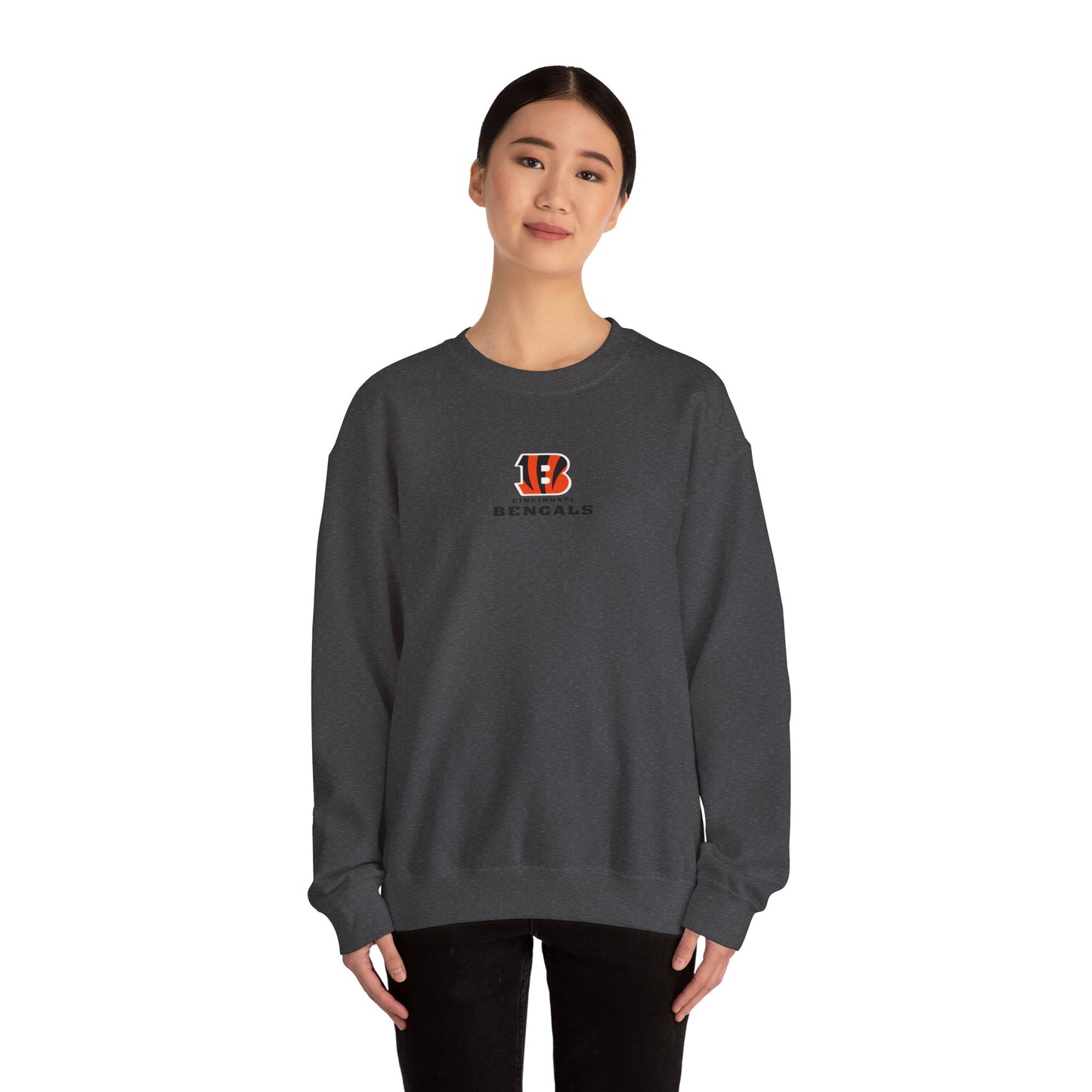 Bengals B Logo- Crewneck Sweatshirt