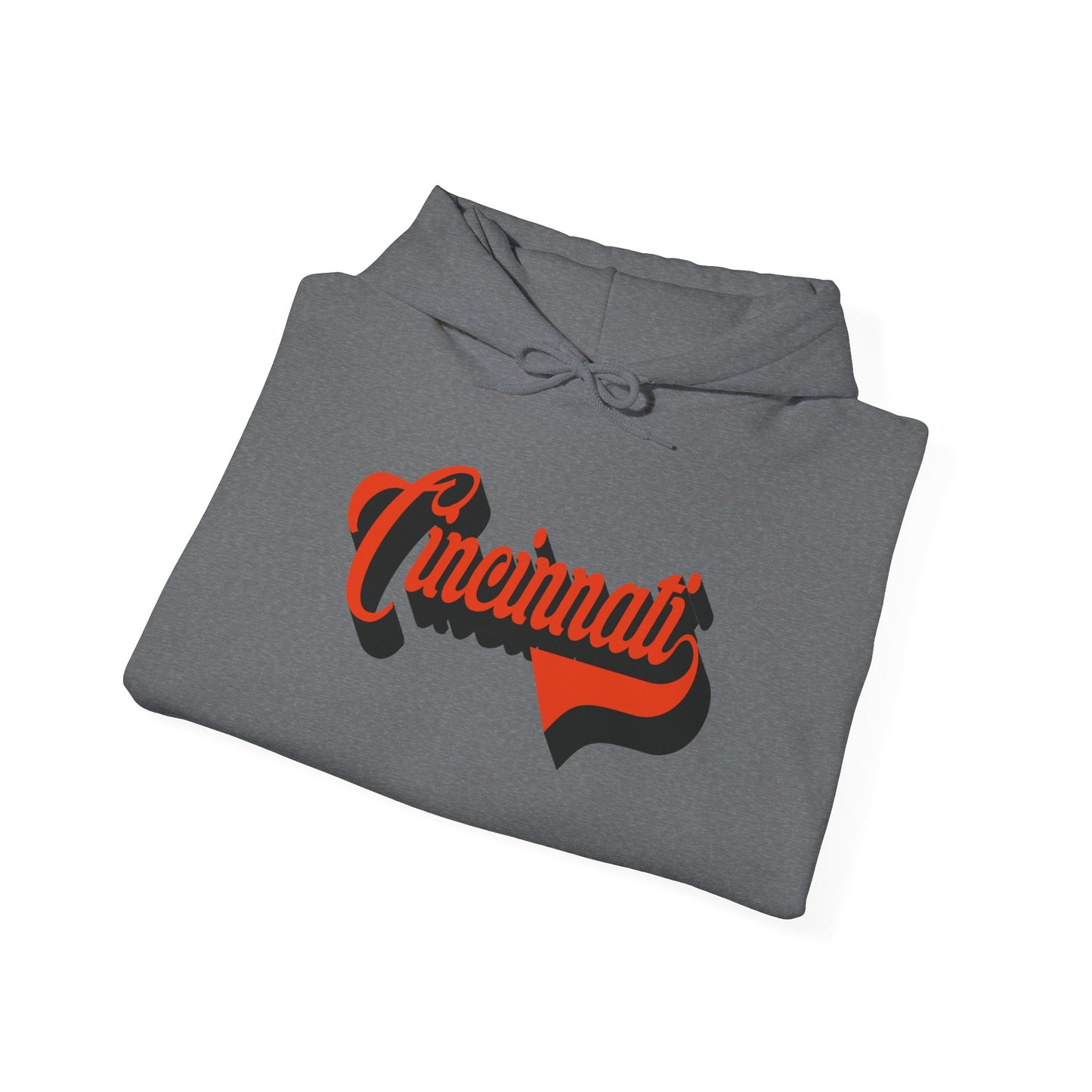 Cincinnati Retro -Hooded Sweatshirt