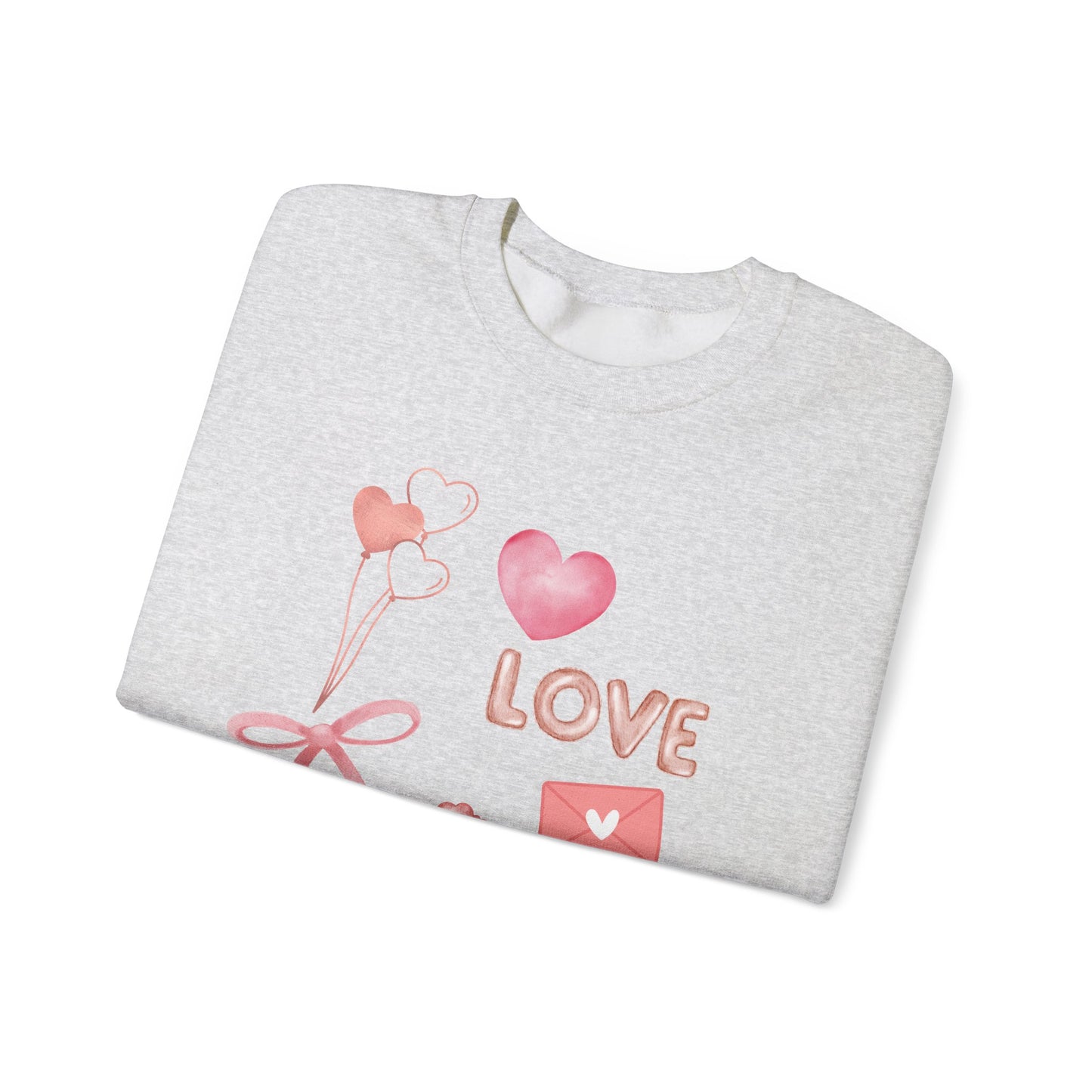 Valentines Collage Crewneck Sweatshirt