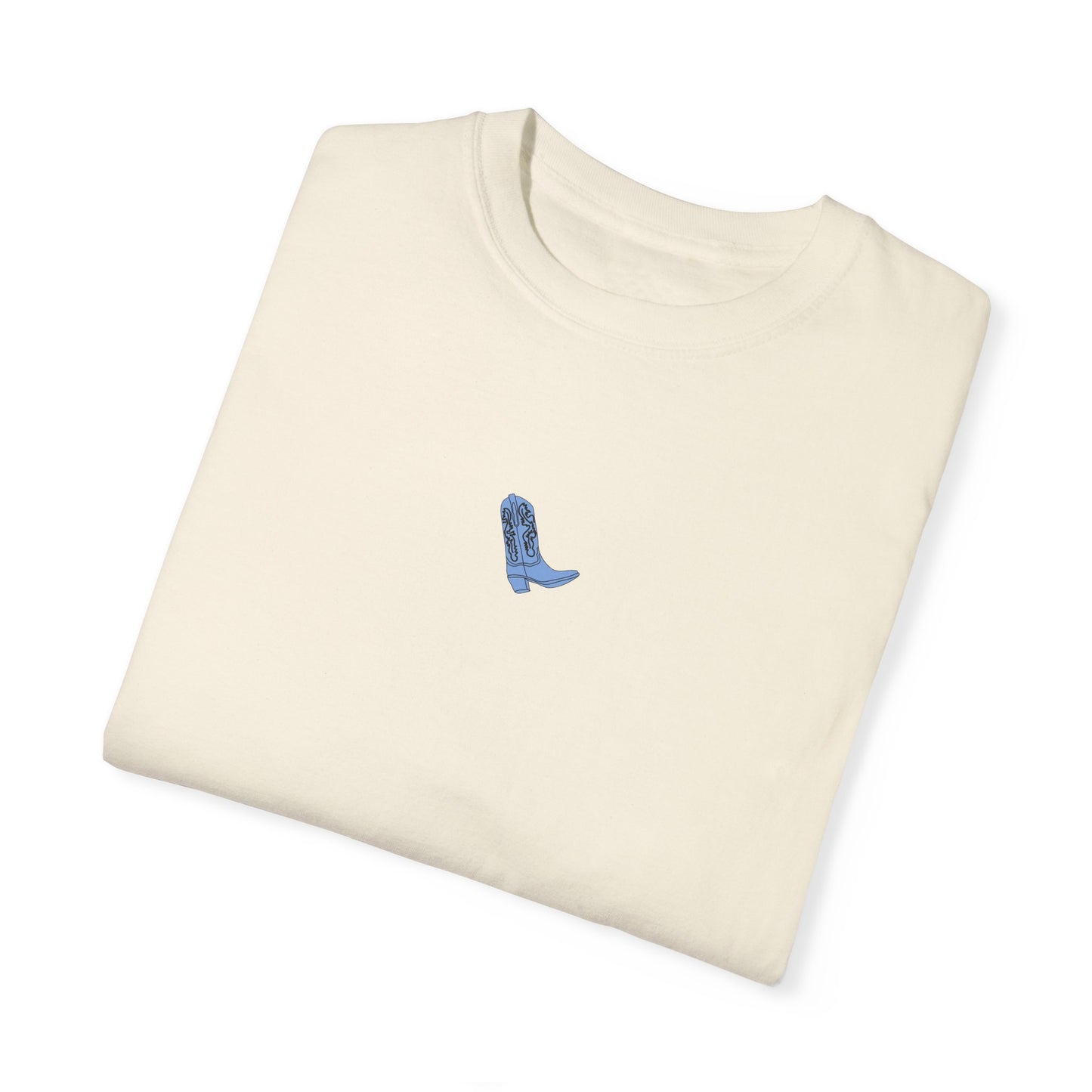 Blue Boot- Comfort Colors T-shirt