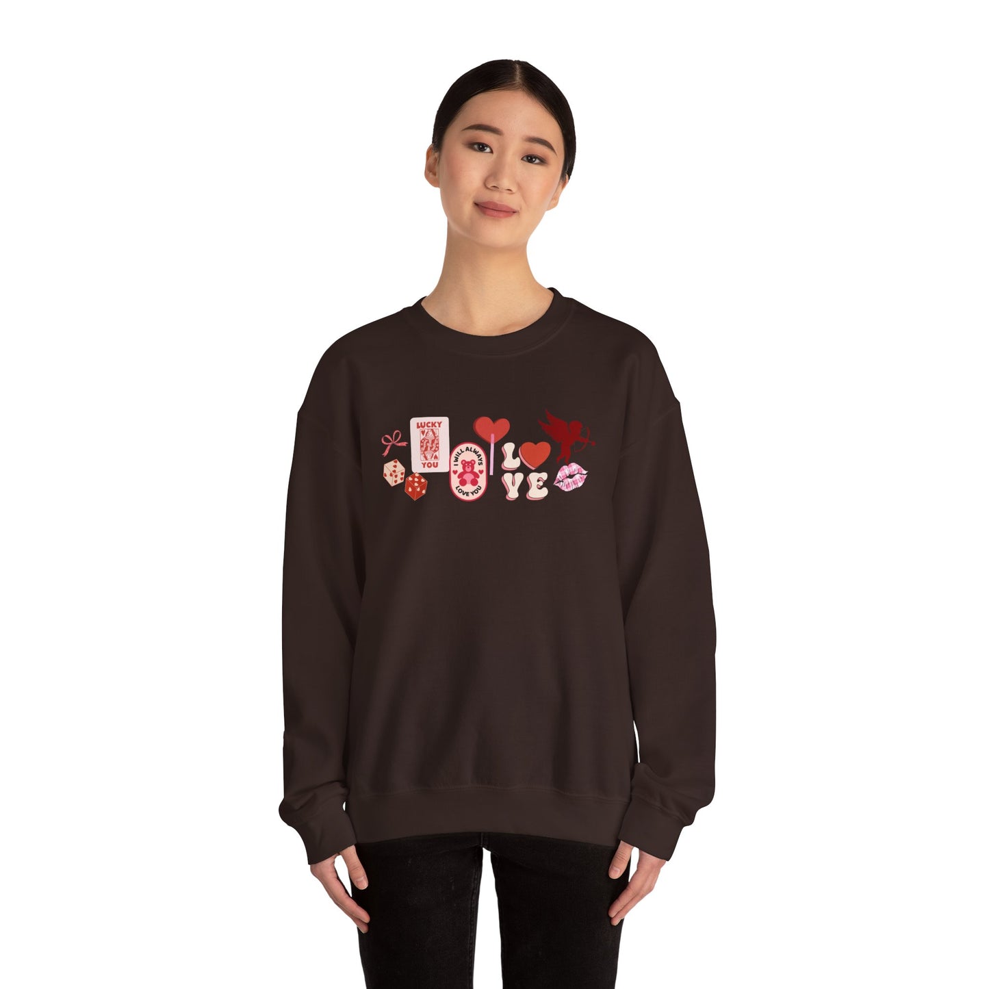 Cupid Collage- Crewneck Sweatshirt