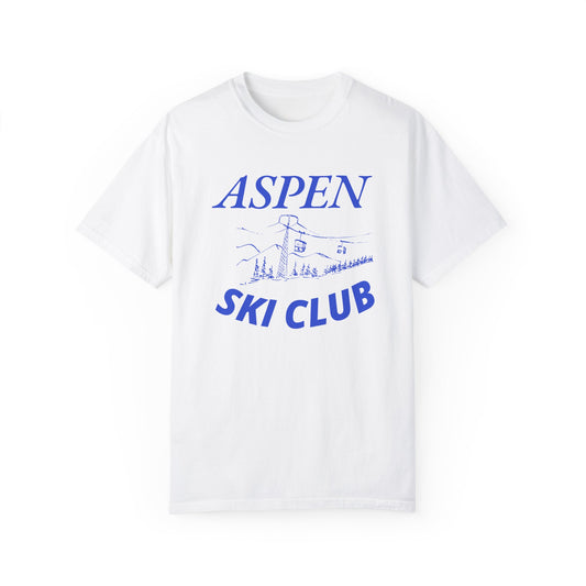 Aspen Ski Club- Comfort Colors T-shirt