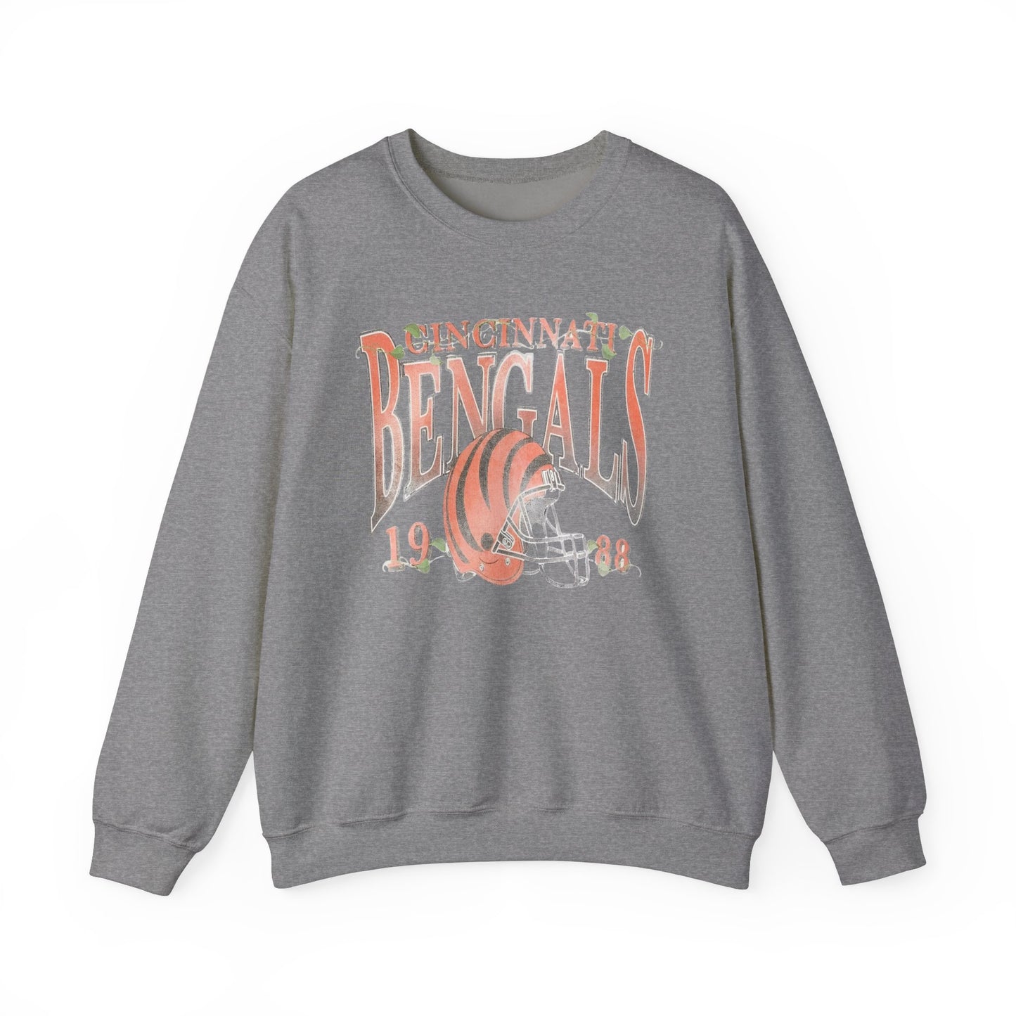 vintage bengals 1988- Crewneck Sweatshirt