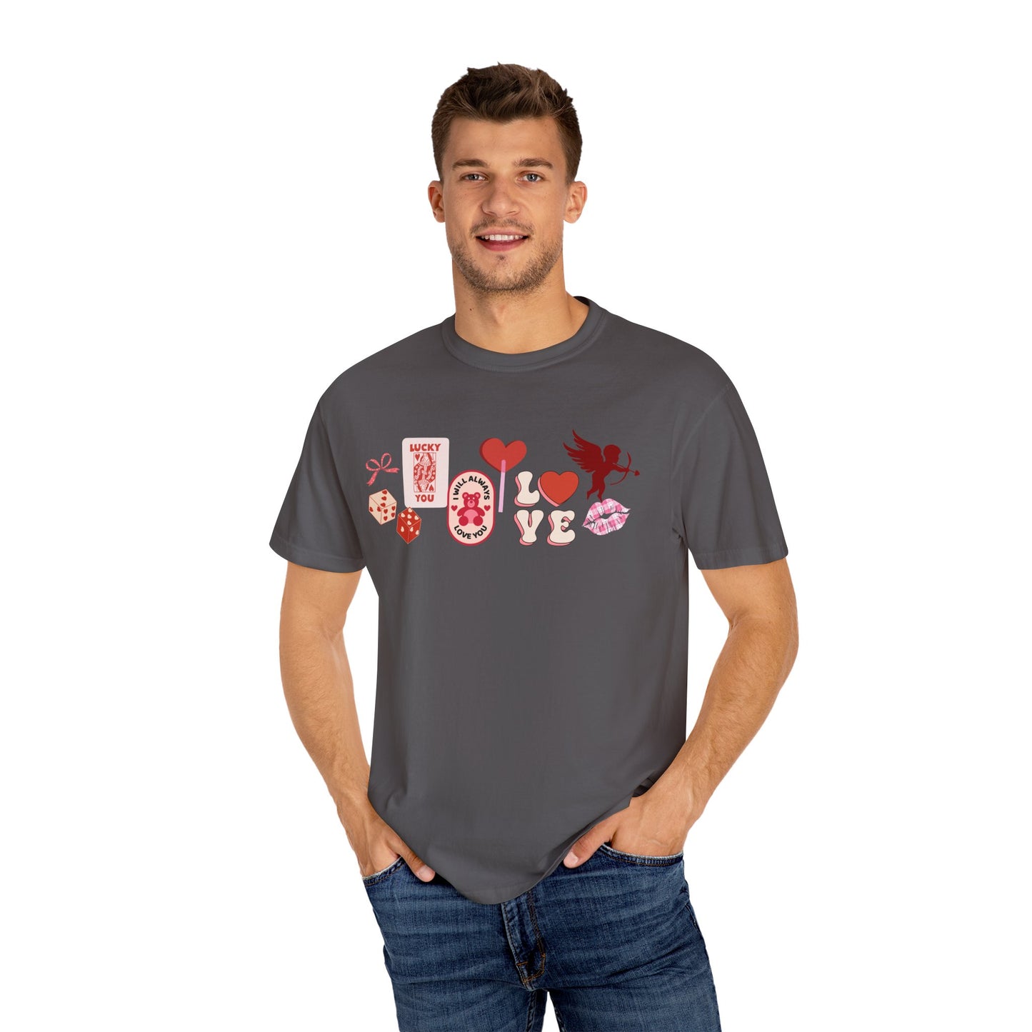 Cupid Collage- Comfort Colors T-shirt