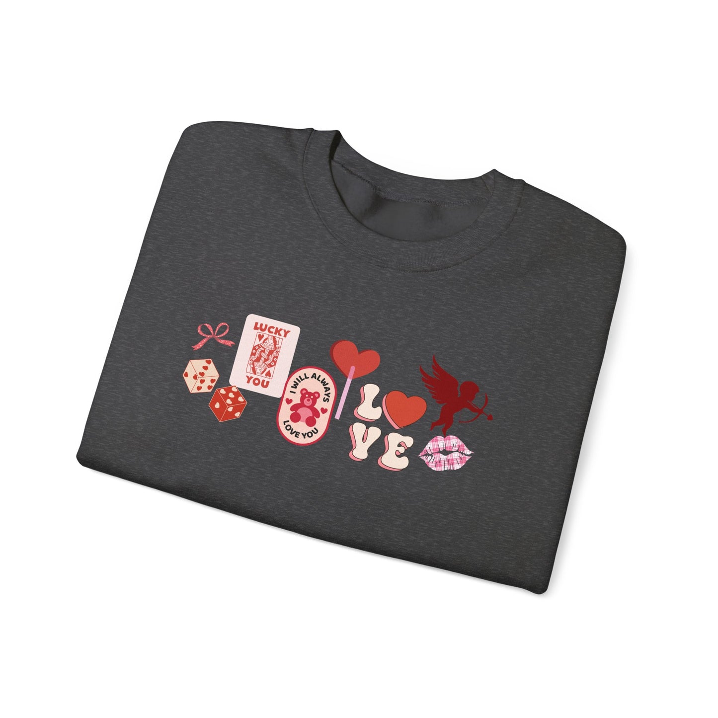 Cupid Collage- Crewneck Sweatshirt