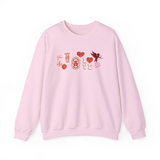 Cupid Collage- Crewneck Sweatshirt