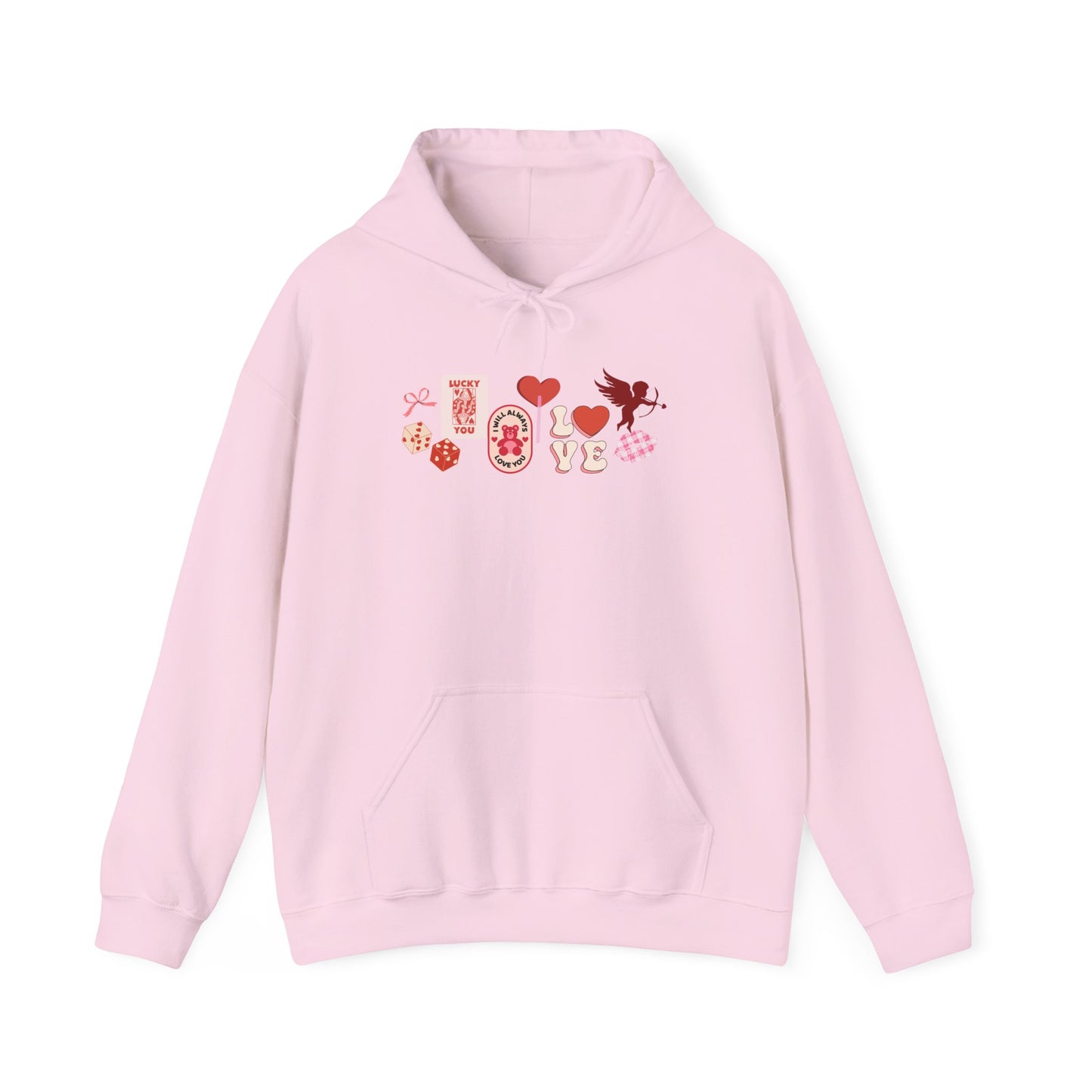 Cupid Collage - Hooded Sweatshirt