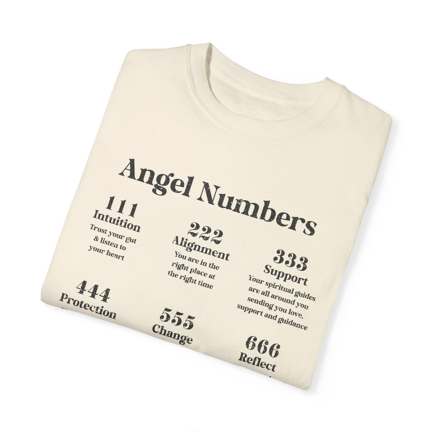 Angel Numbers- Comfort Colors T-shirt