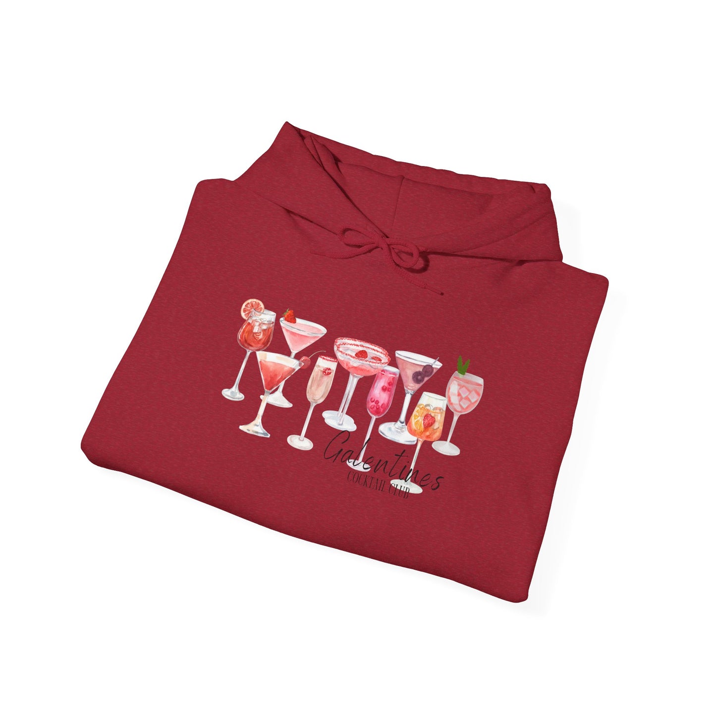 Galentines Cocktail Club - Hooded Sweatshirt