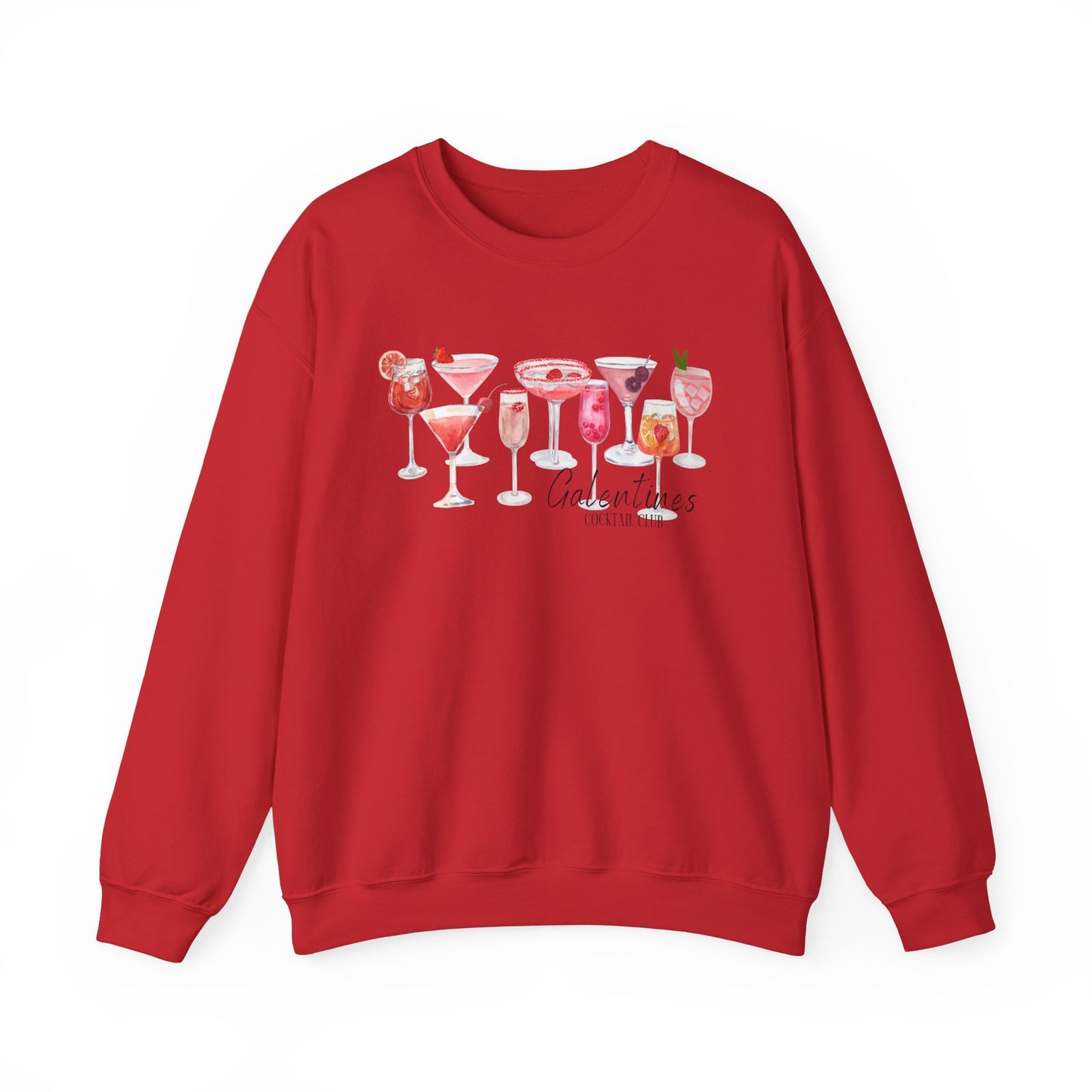 Galentines Cocktail Club - Crewneck Sweatshirt