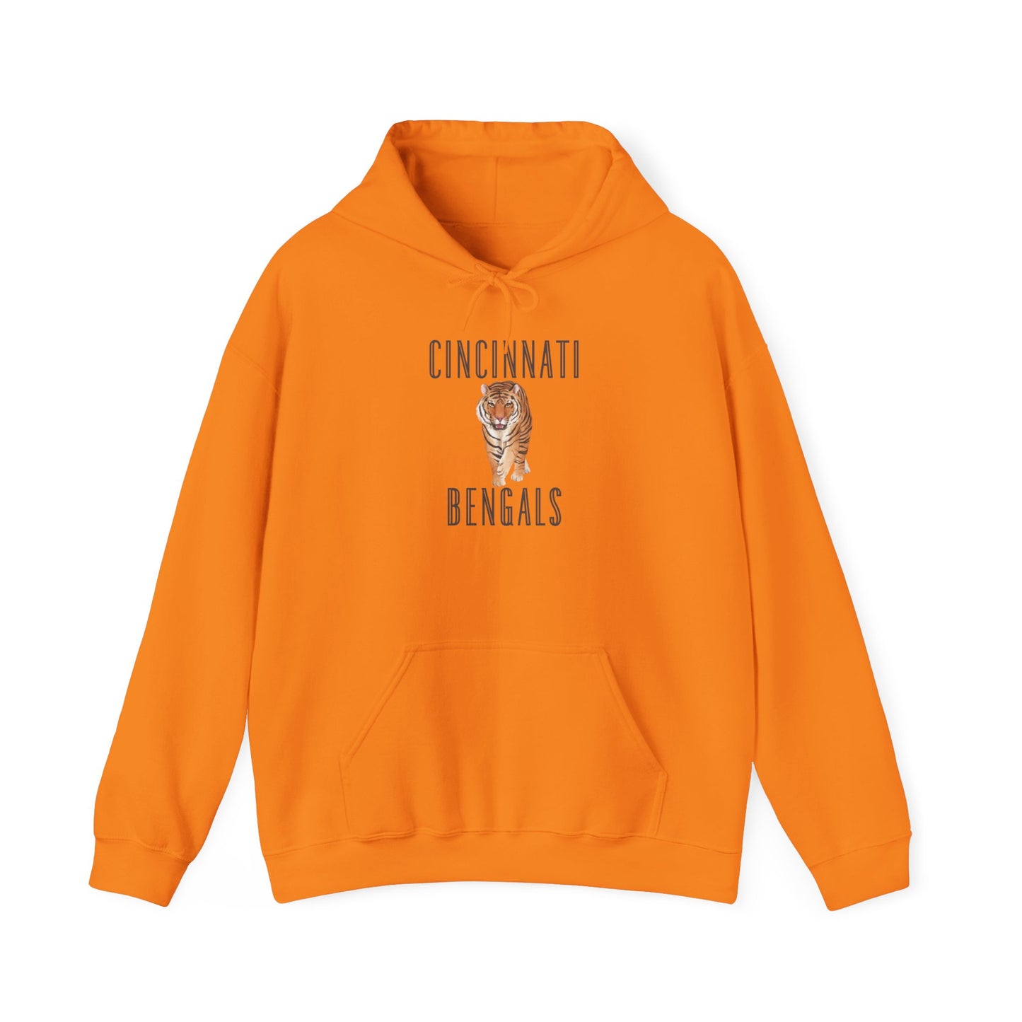 Cincy Bengals Tiger- Hooded Sweatshirt