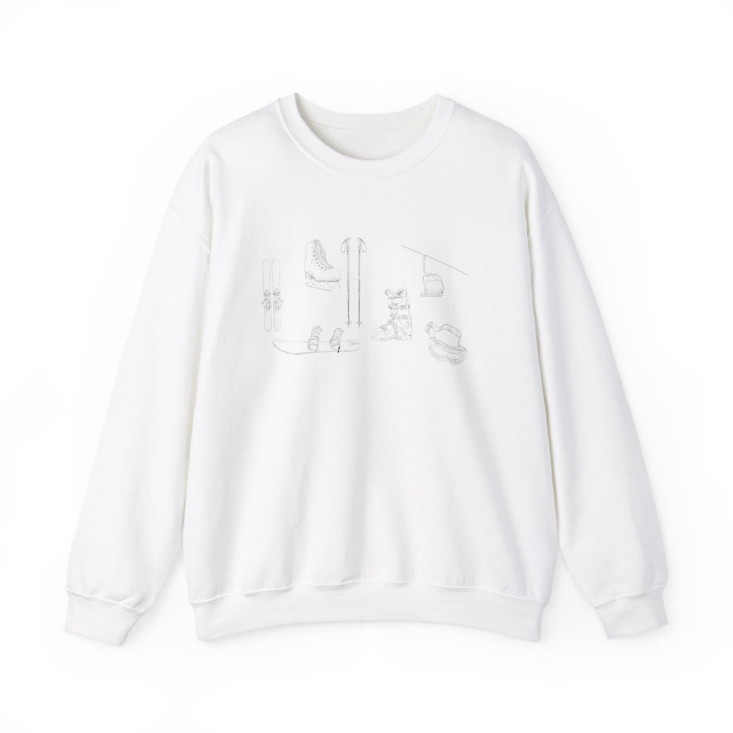 Ski Club Unisex Crewneck Sweatshirt