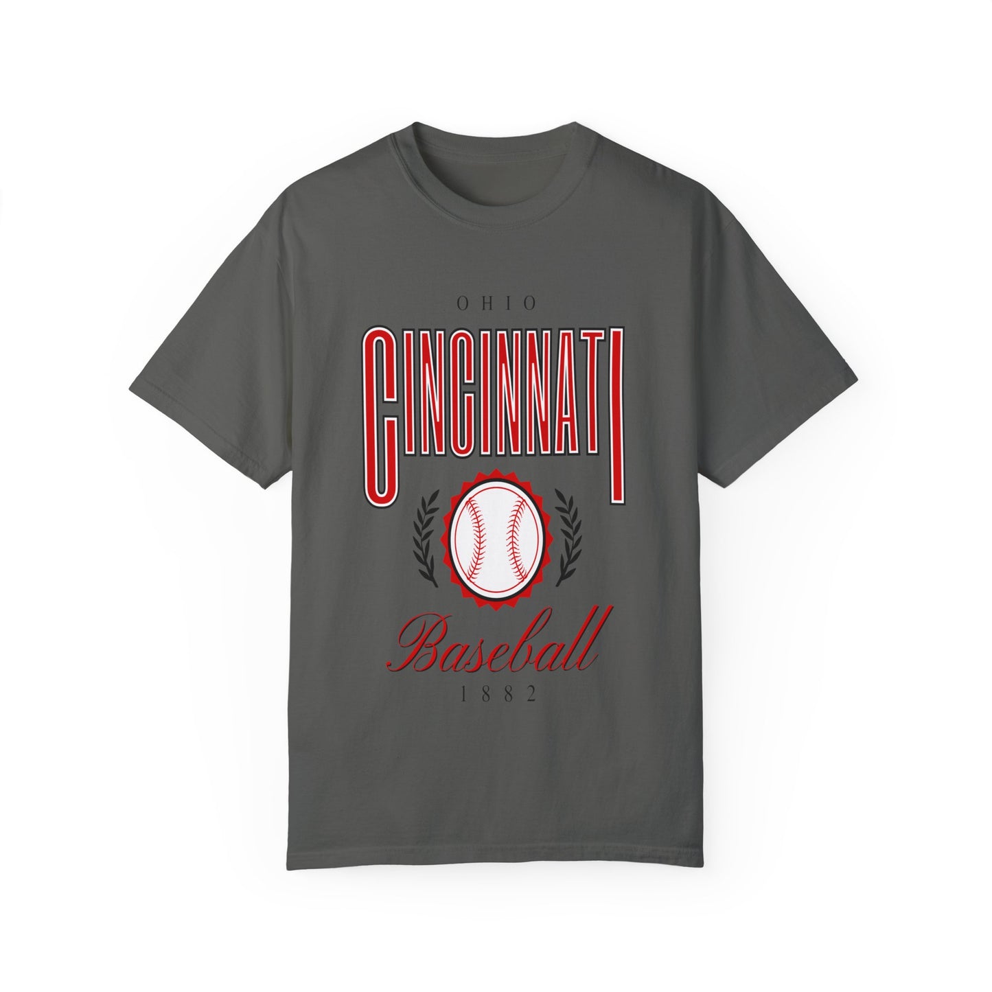 Cincinnati Baseball- Comfort Colors T-shirt